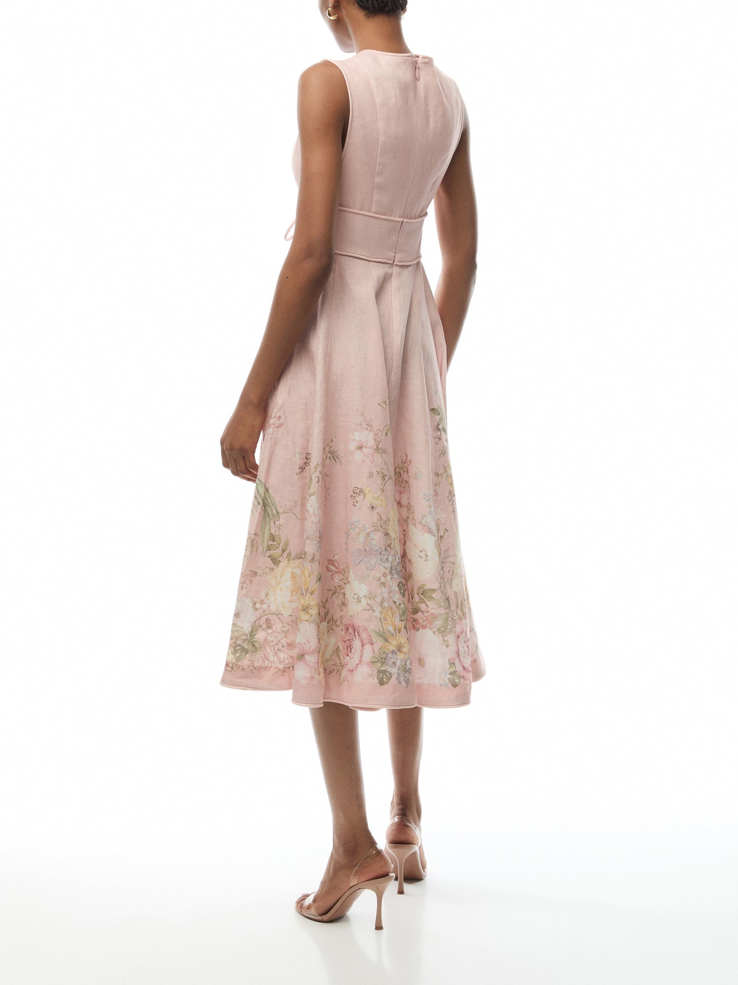 Waverly Plunge Midi Dress
