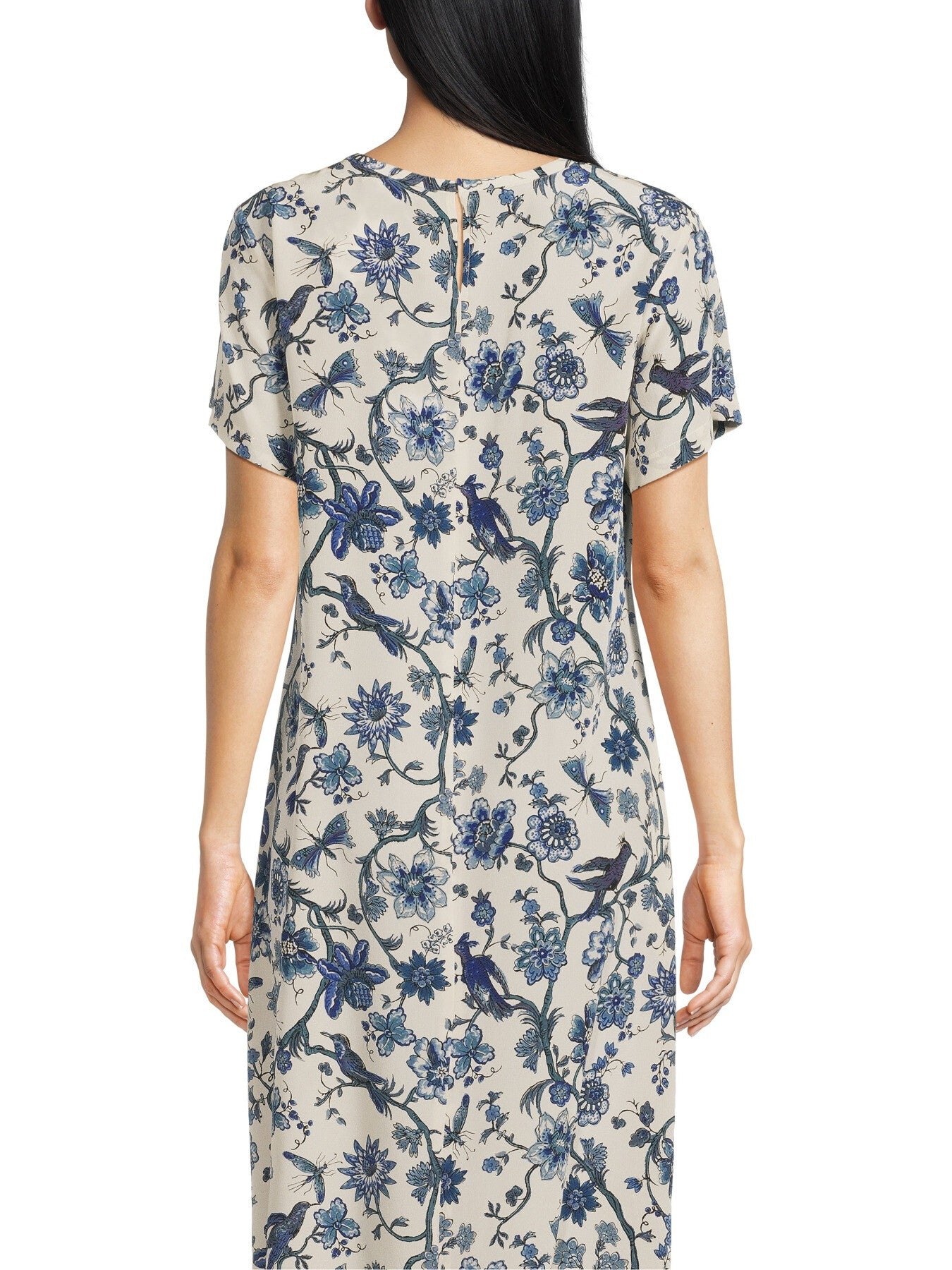 Revere Printed Midi Dress