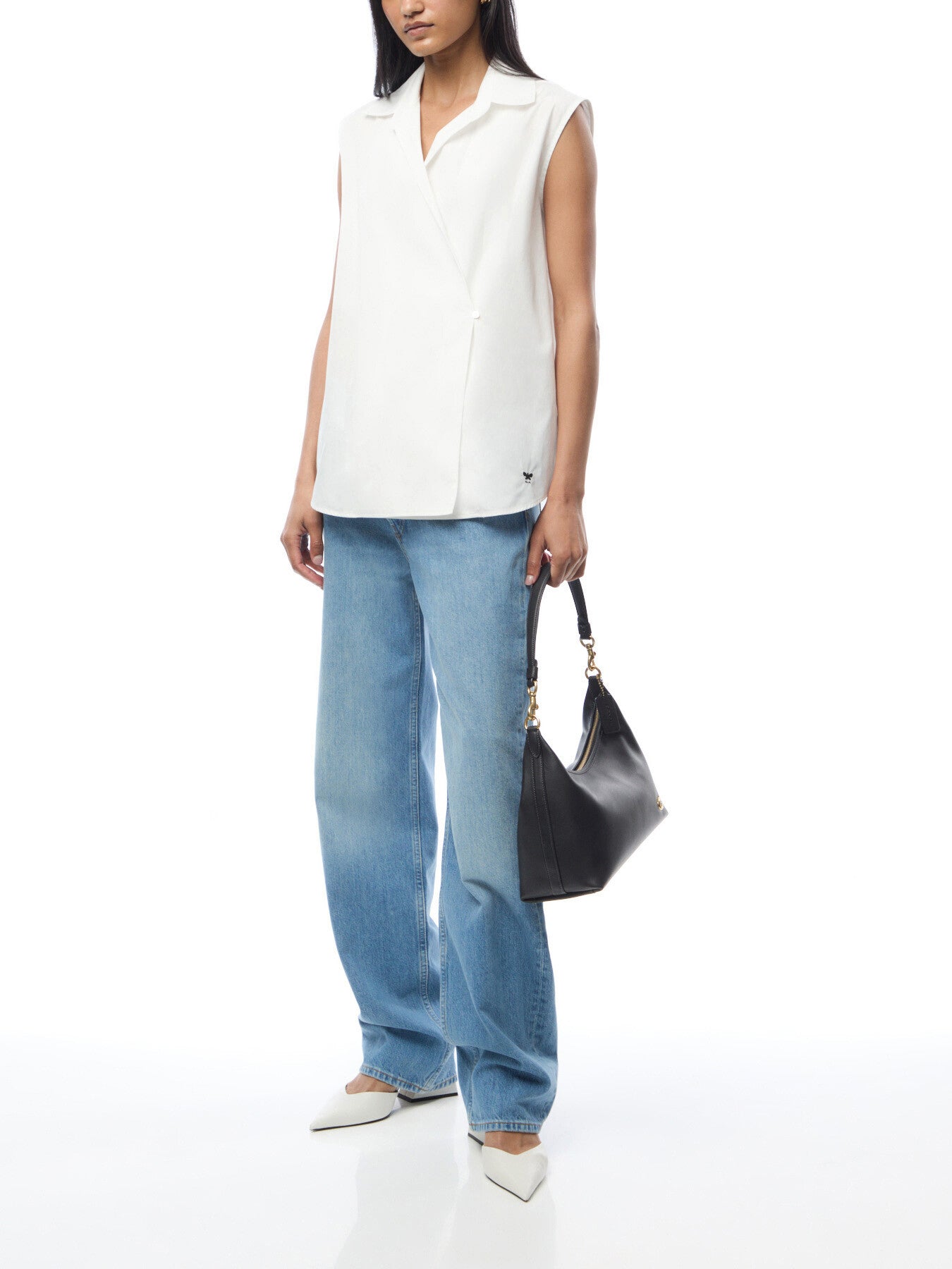 Dakar Sleeveless Belted Shirt