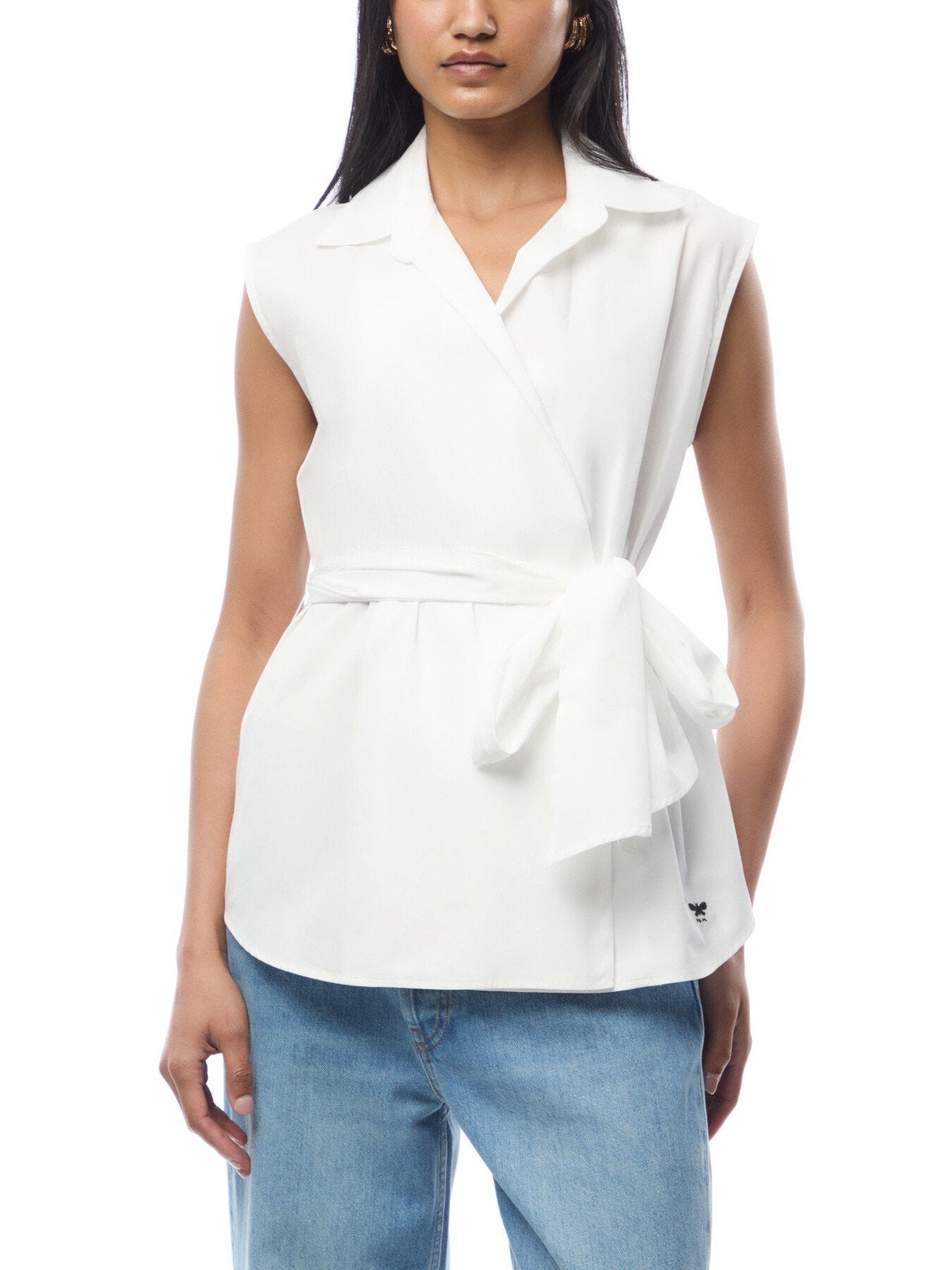 Dakar Sleeveless Belted Shirt