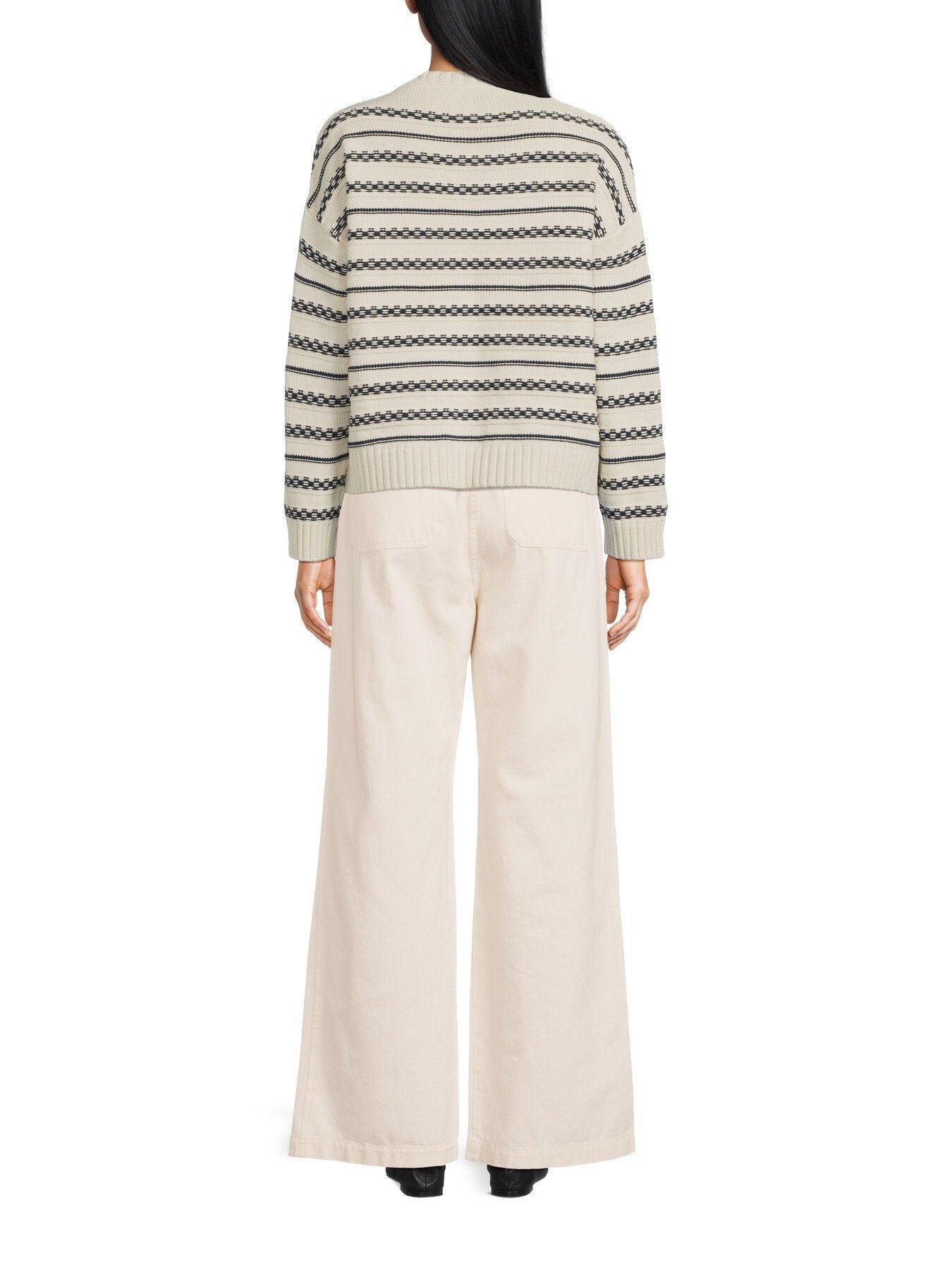 Foster Crew Neck Stripe Jumper