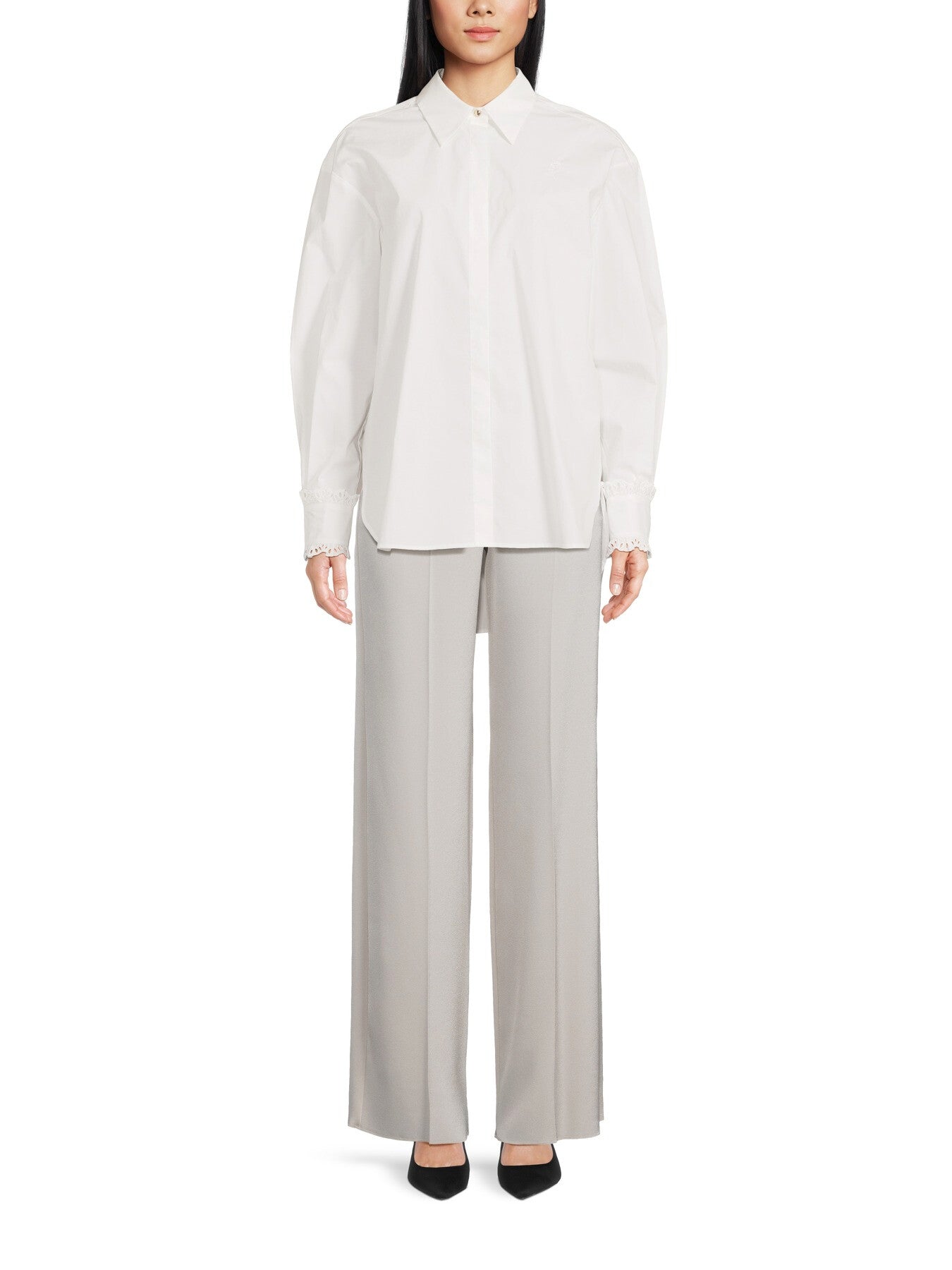 Vetta Satin Wide Leg Trousers