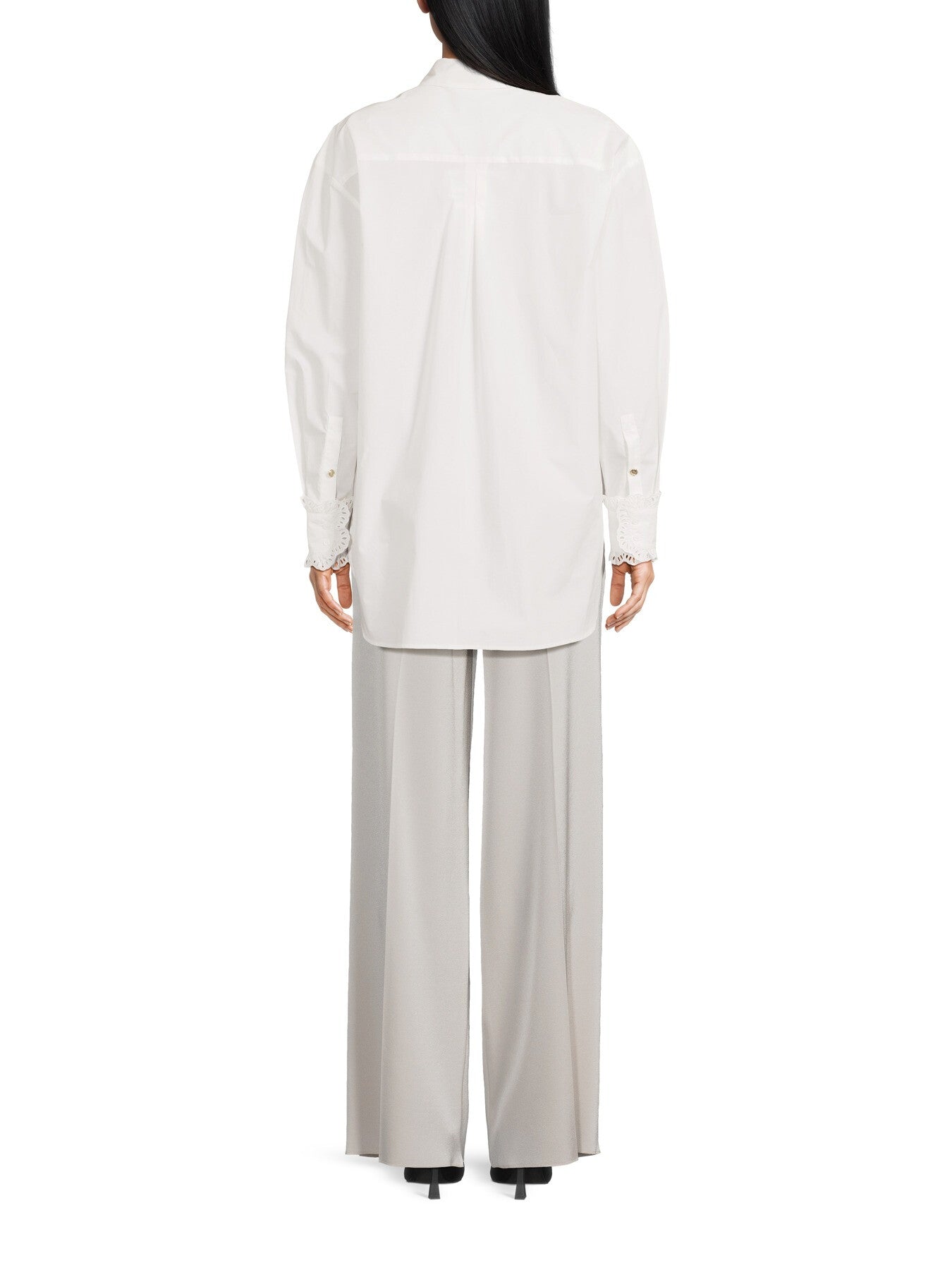 Vetta Satin Wide Leg Trousers