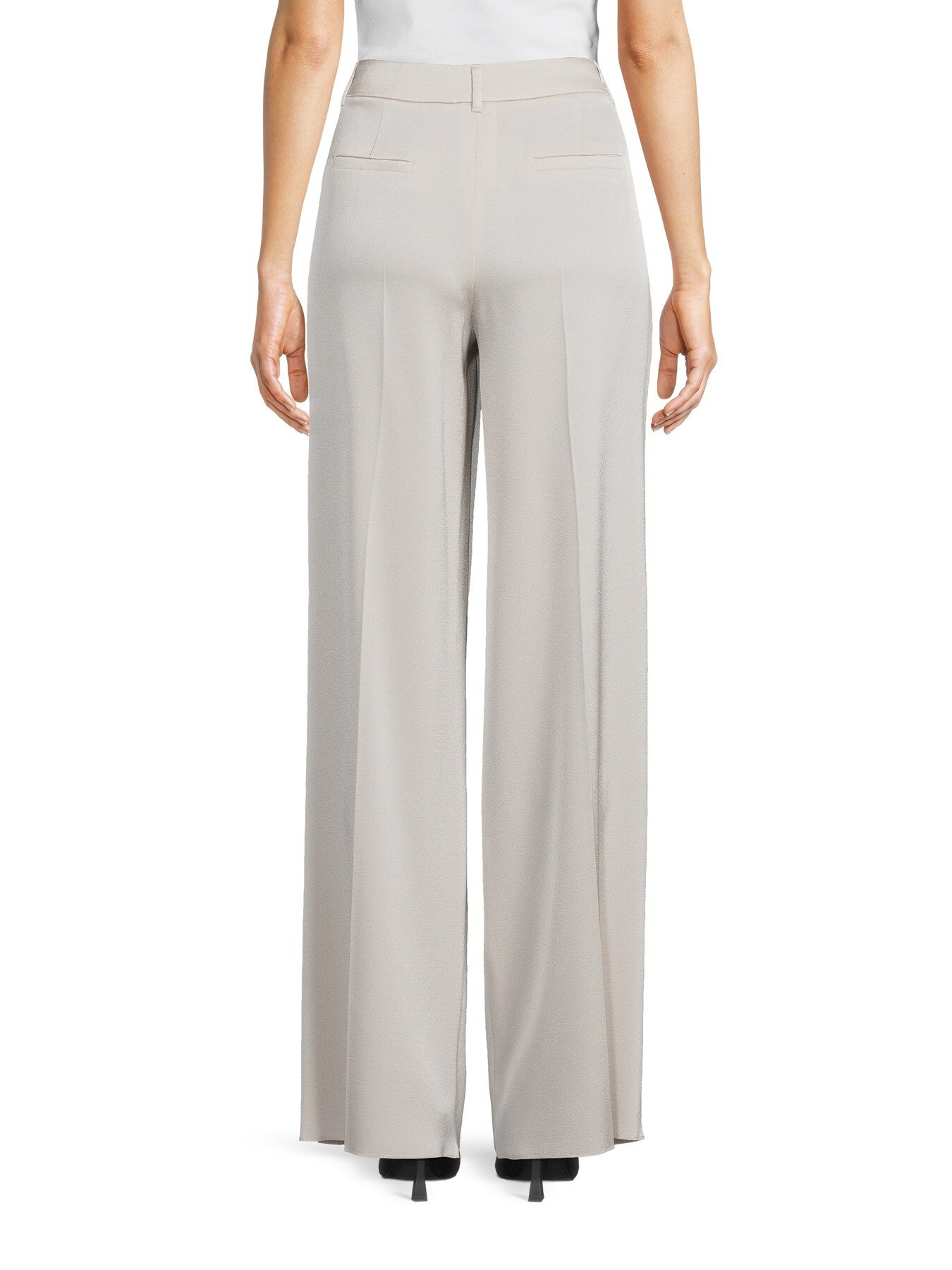 Vetta Satin Wide Leg Trousers