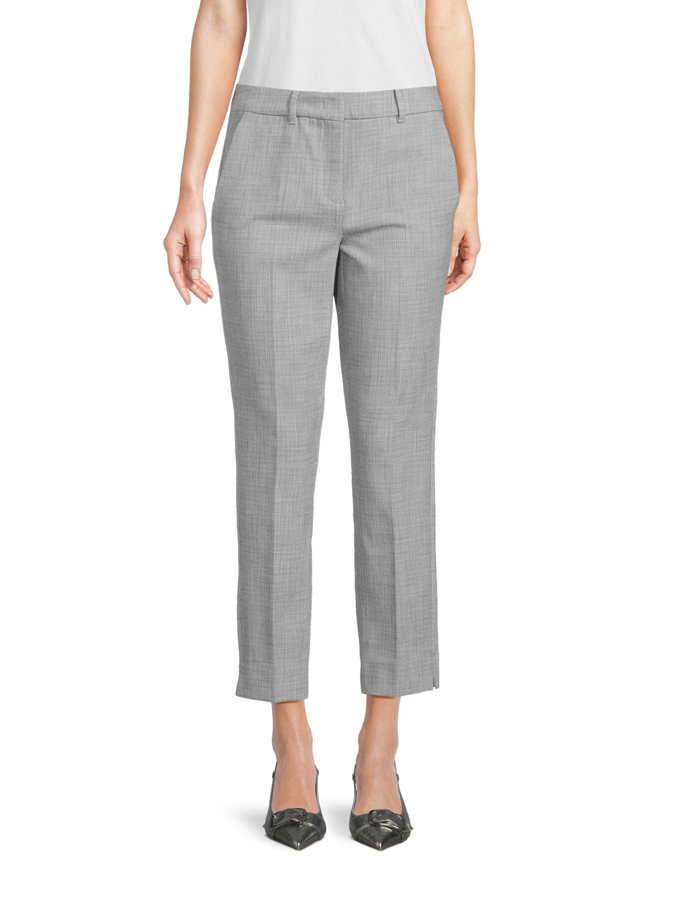 Nalut Cropped Straight Leg Trousers