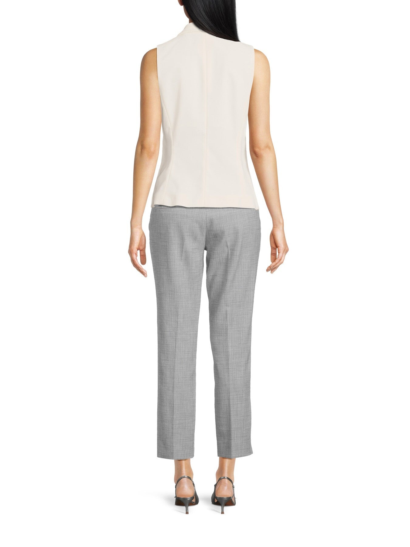 Nalut Cropped Straight Leg Trousers