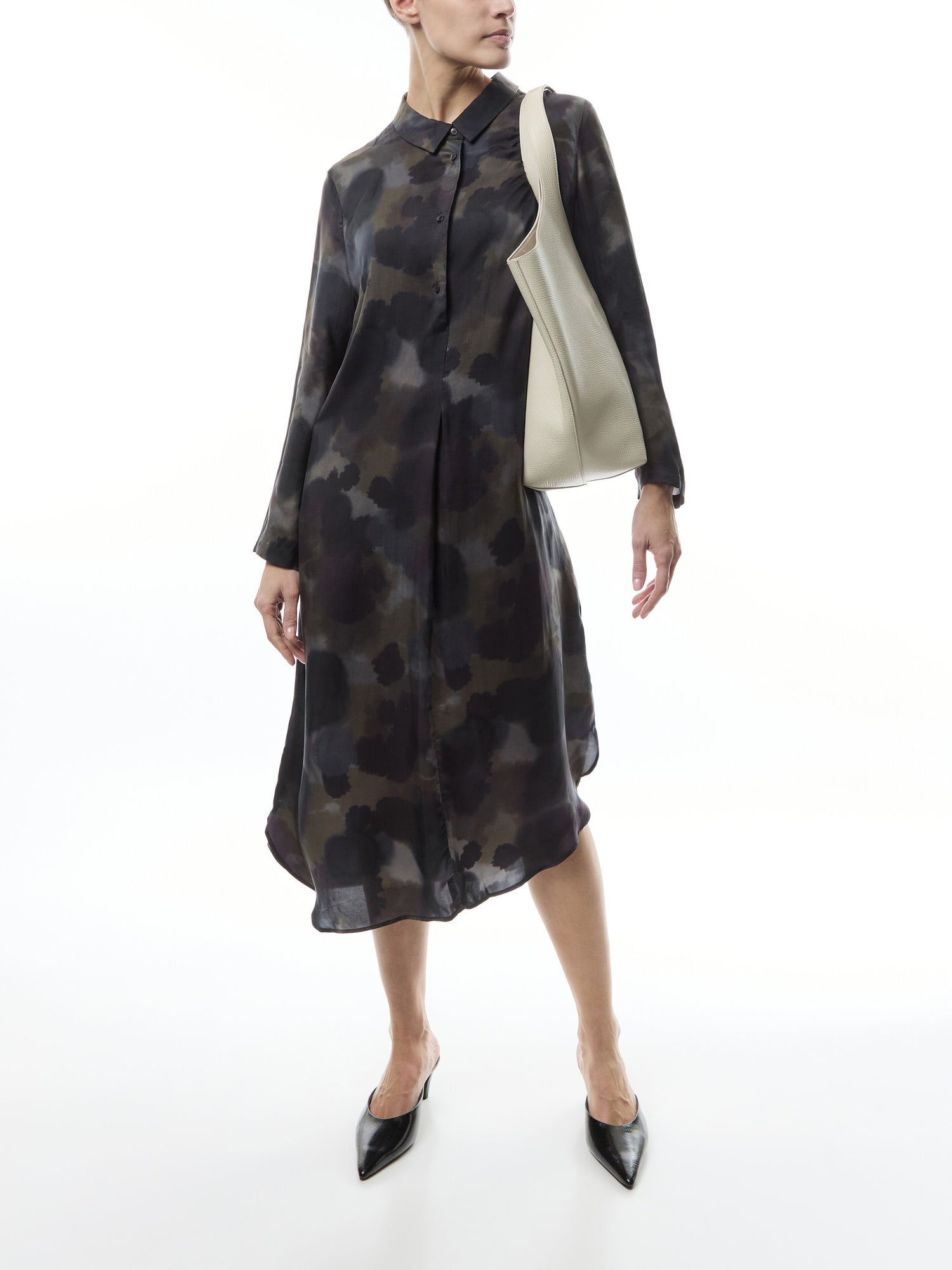 411 Pure Printed Culpro Shirt Dress