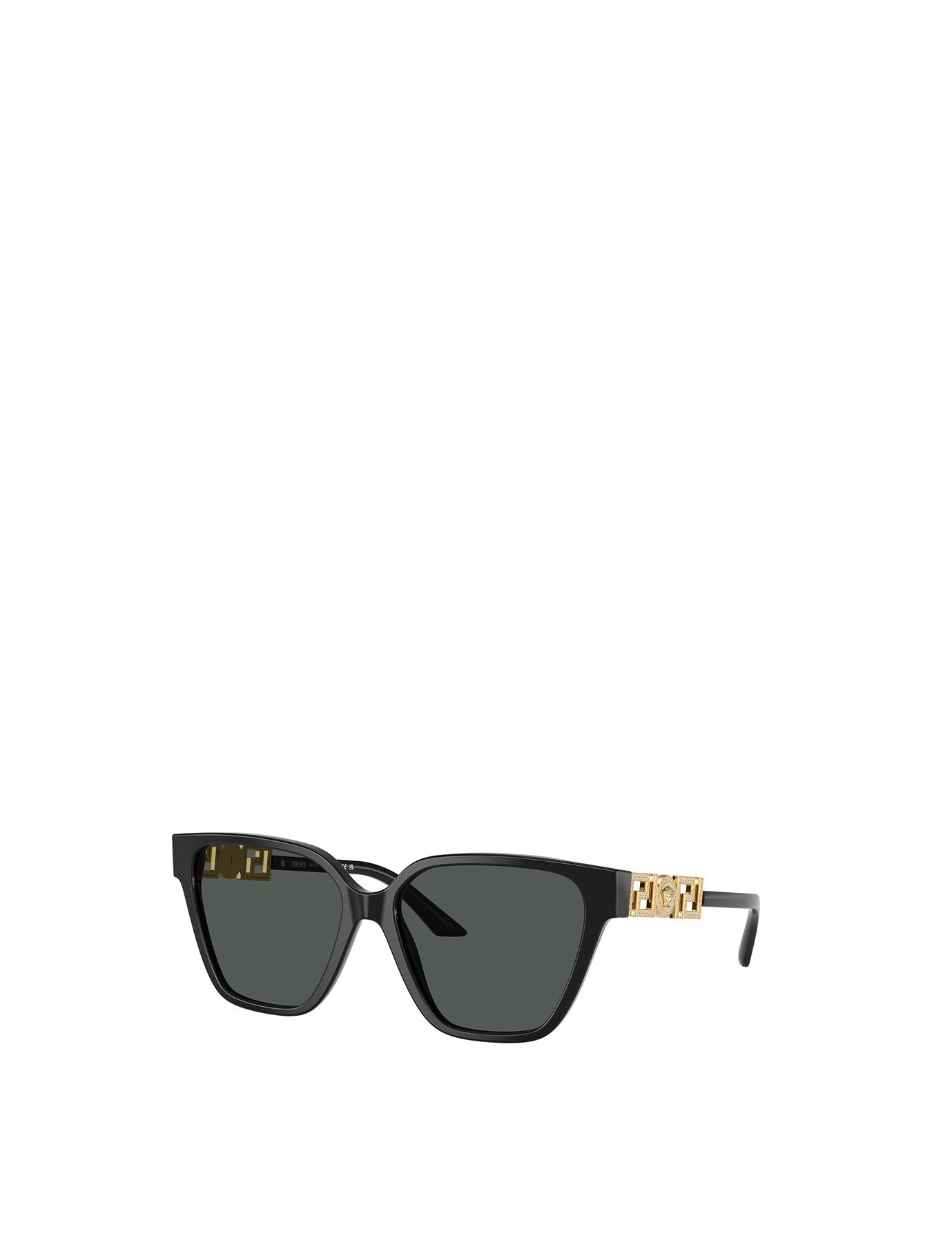 VE4471B Cat Eye Crystal Logo Sunglasses