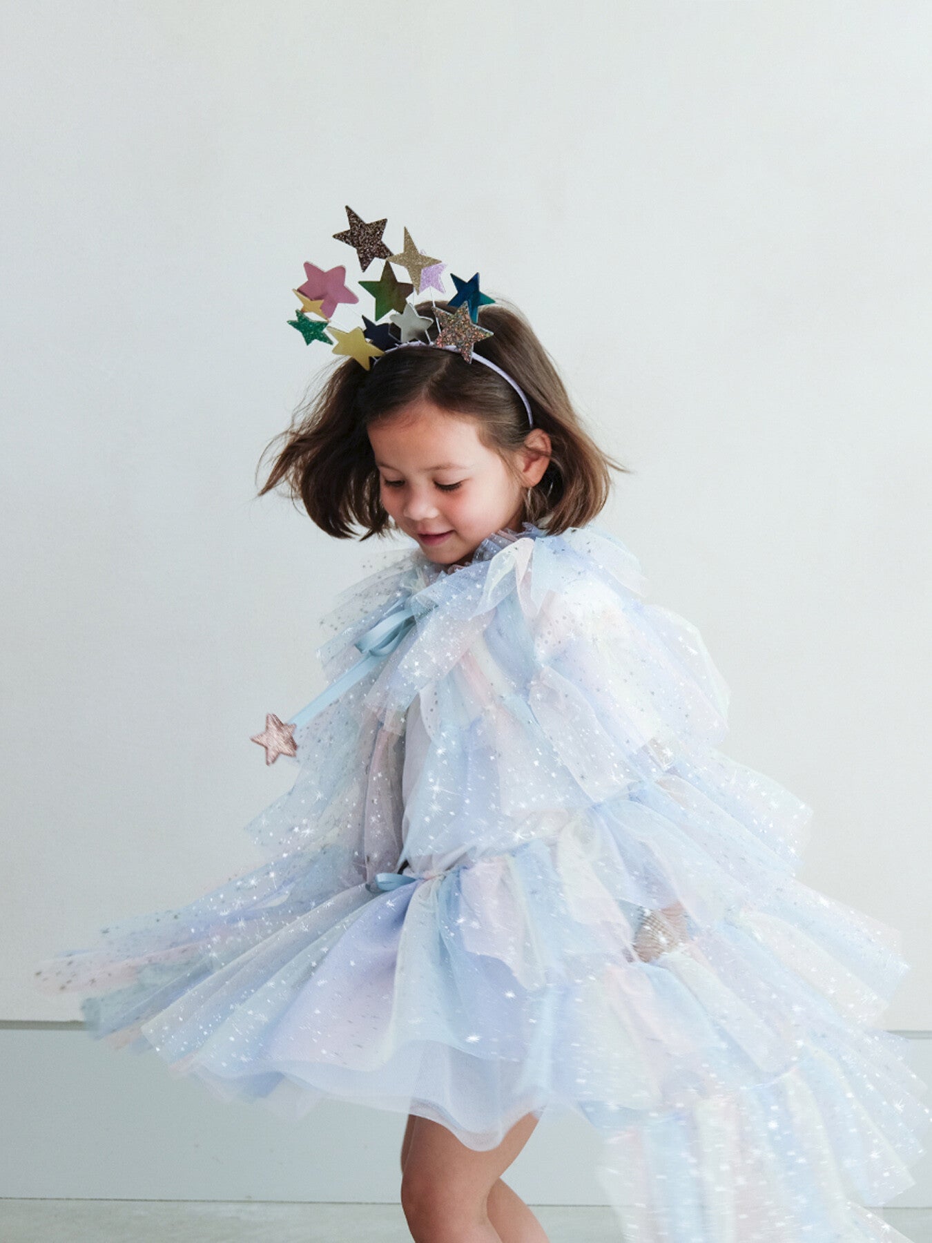 Celestial Rainbow Long Cape