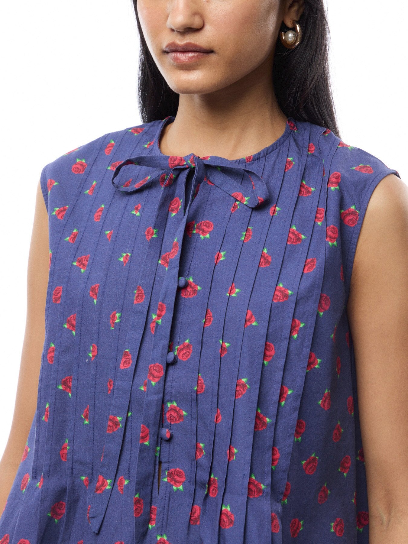 Nora Pin Tuck Blouse