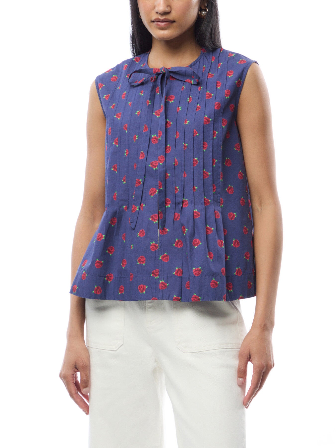 Nora Pin Tuck Blouse