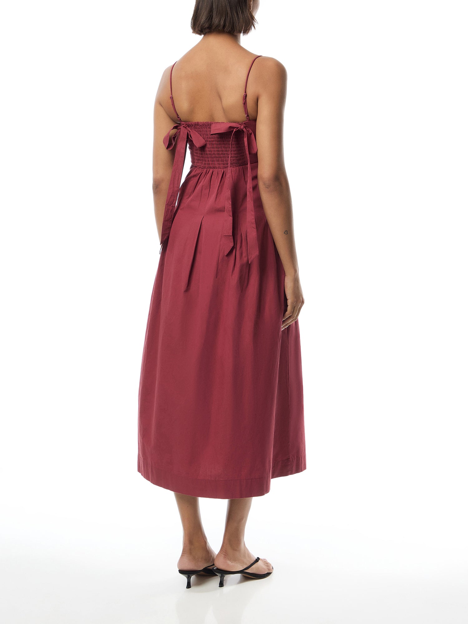 Iris Bow Midi Dress