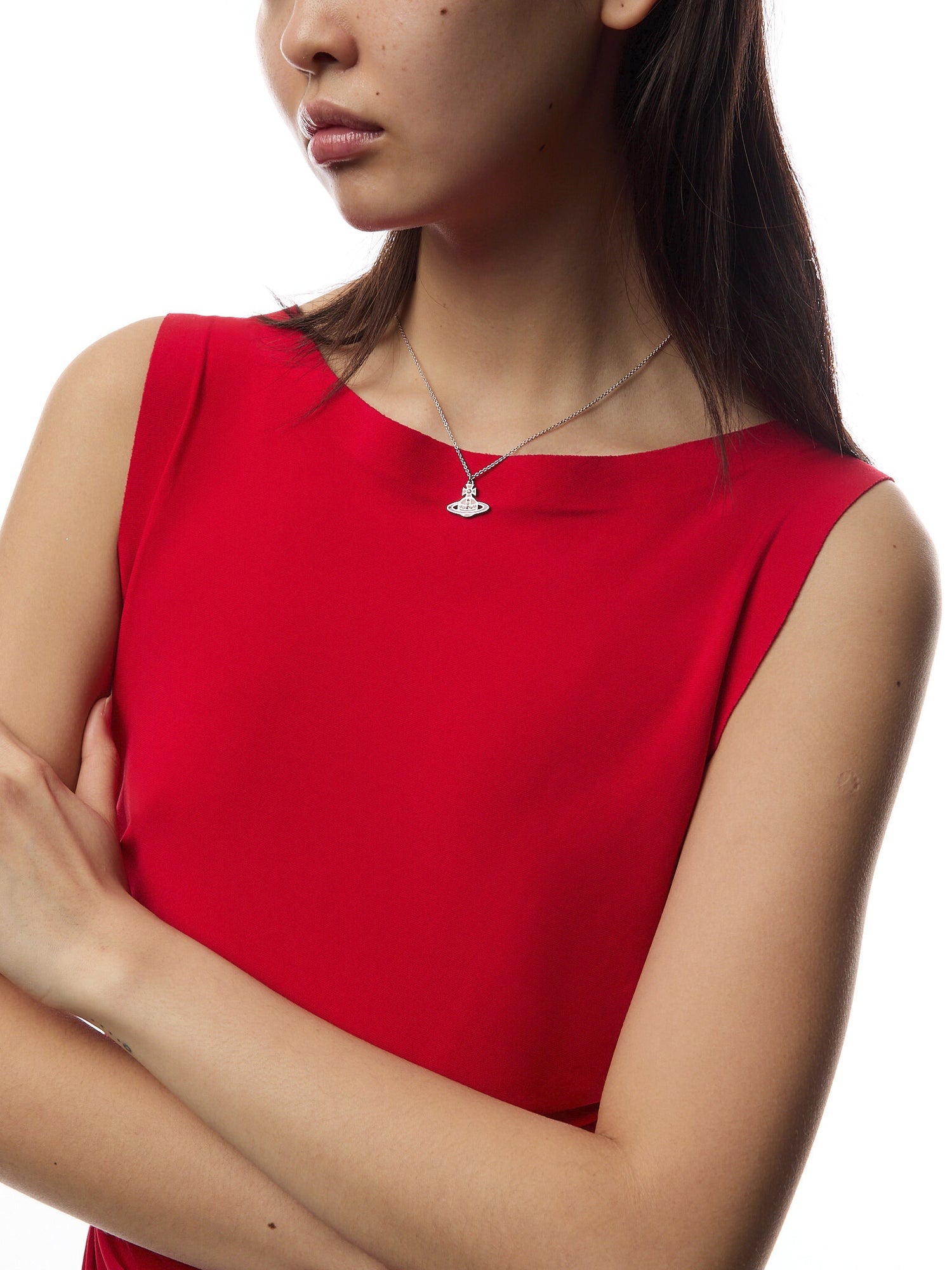 Concetta Bas Relief Pendant Necklace