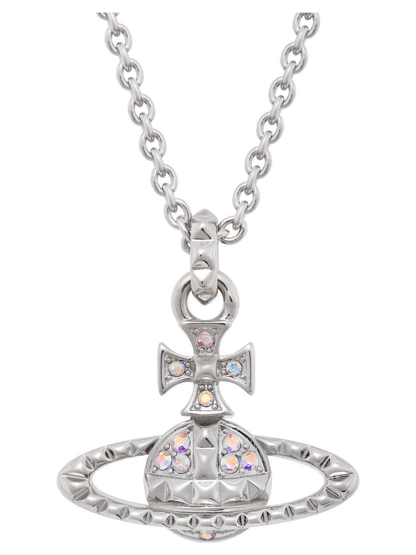 Mayfair Bas Relief Crystal Necklace
