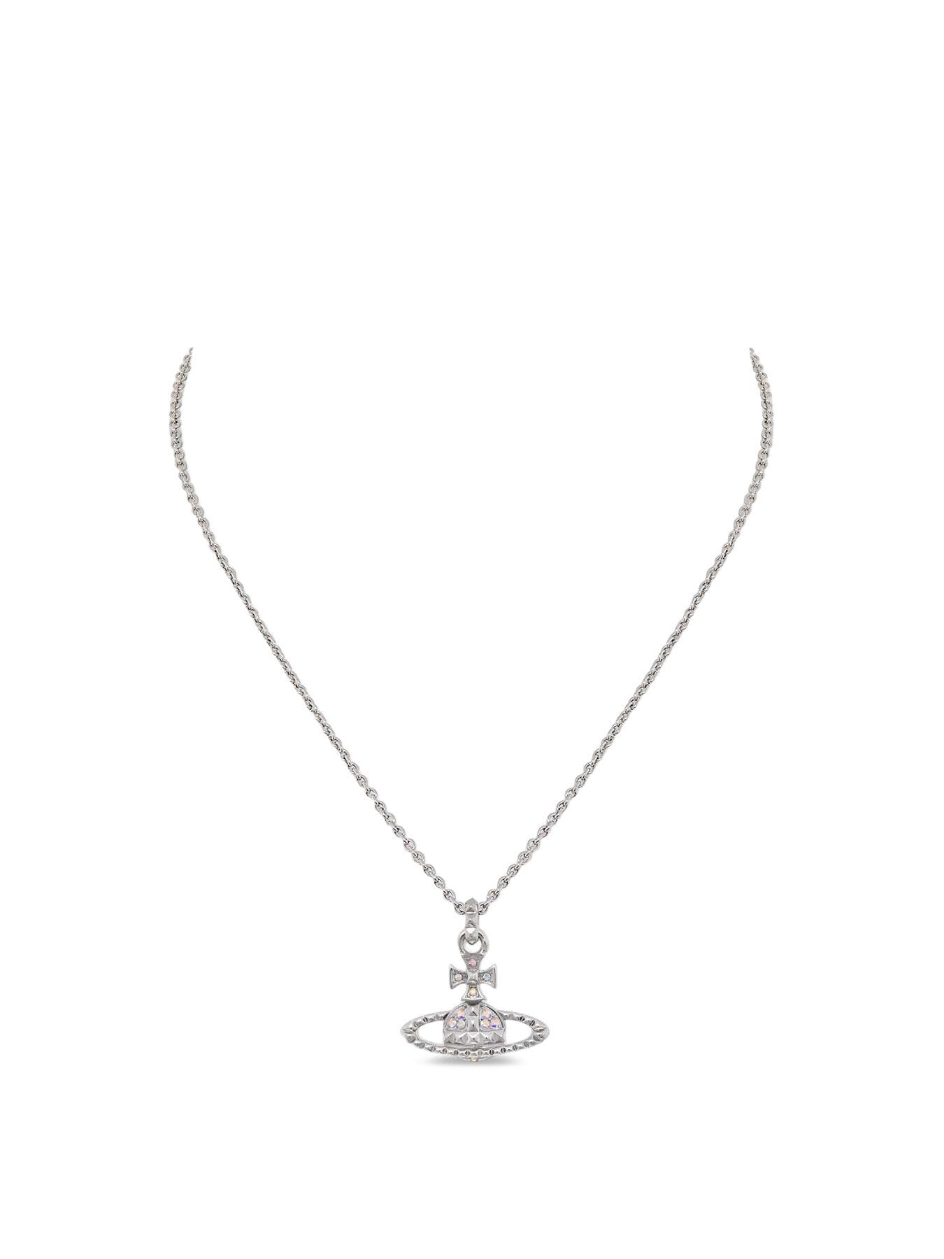 Mayfair Bas Relief Crystal Necklace