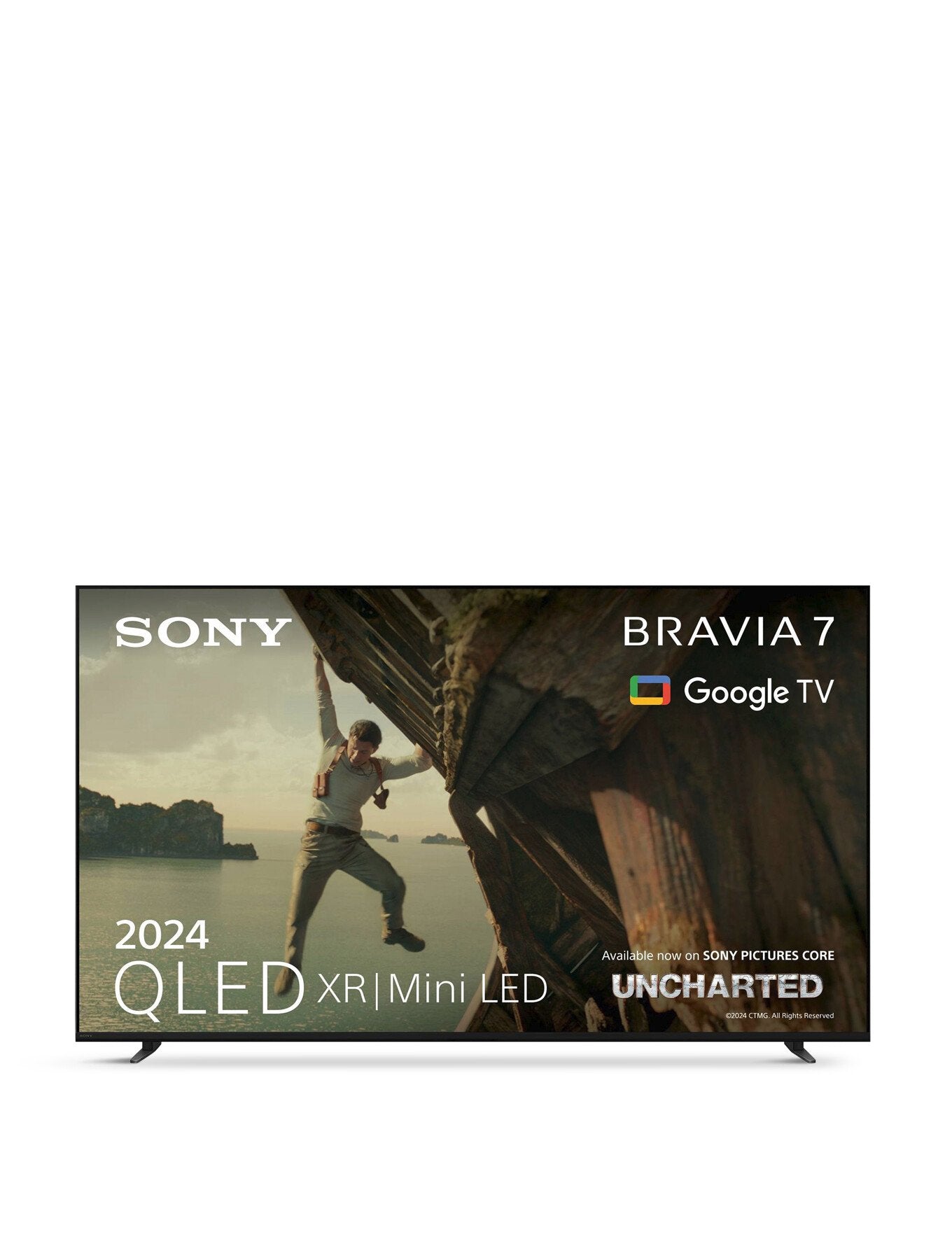 Bravia 7 K65XR70PU 65Inch 4k HDR Google Smart TV Acoustic Surface Audio Chromecast and Apple Airplay 2024
