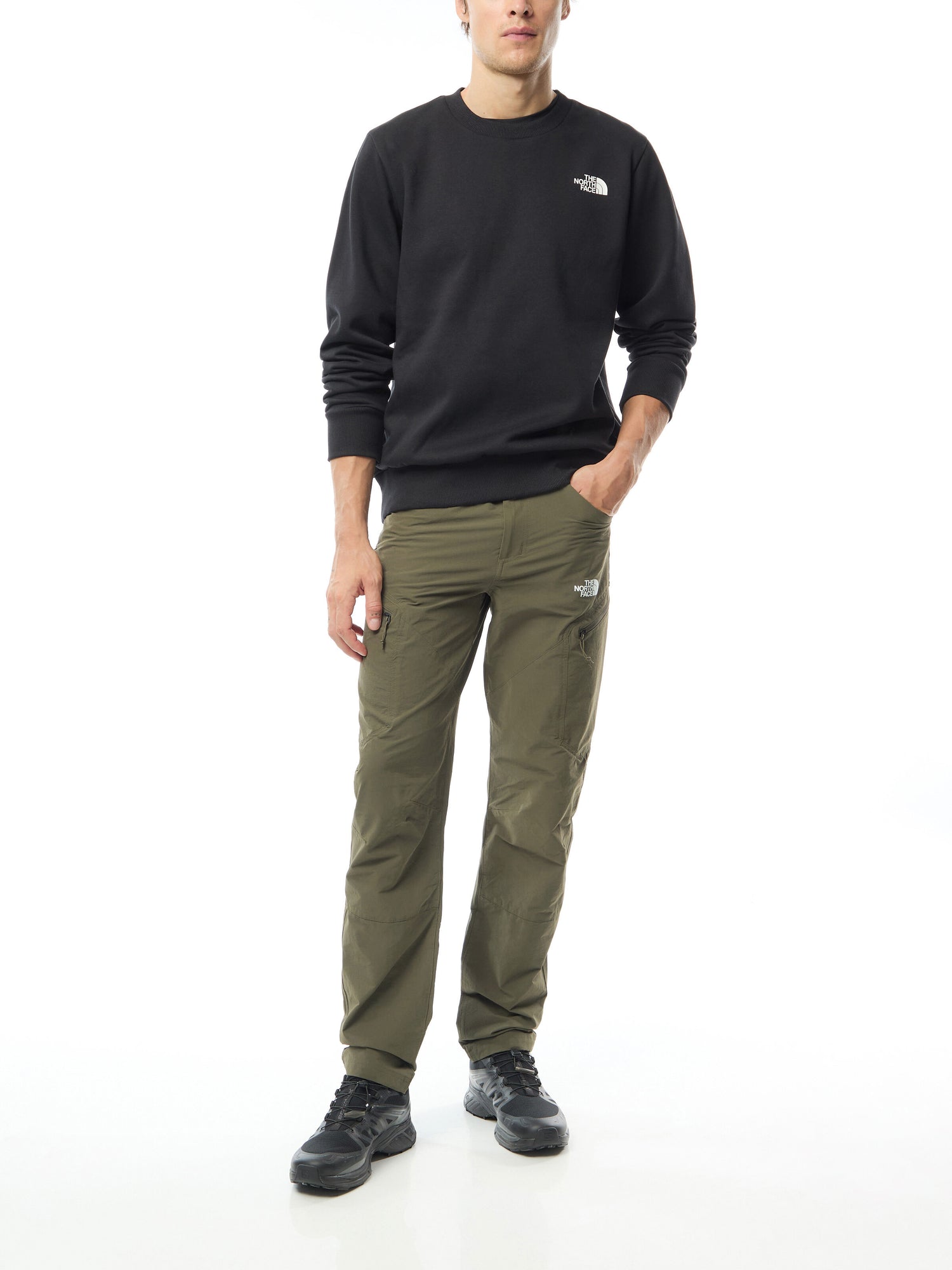 Simple Dome Crew Neck Sweatshirt