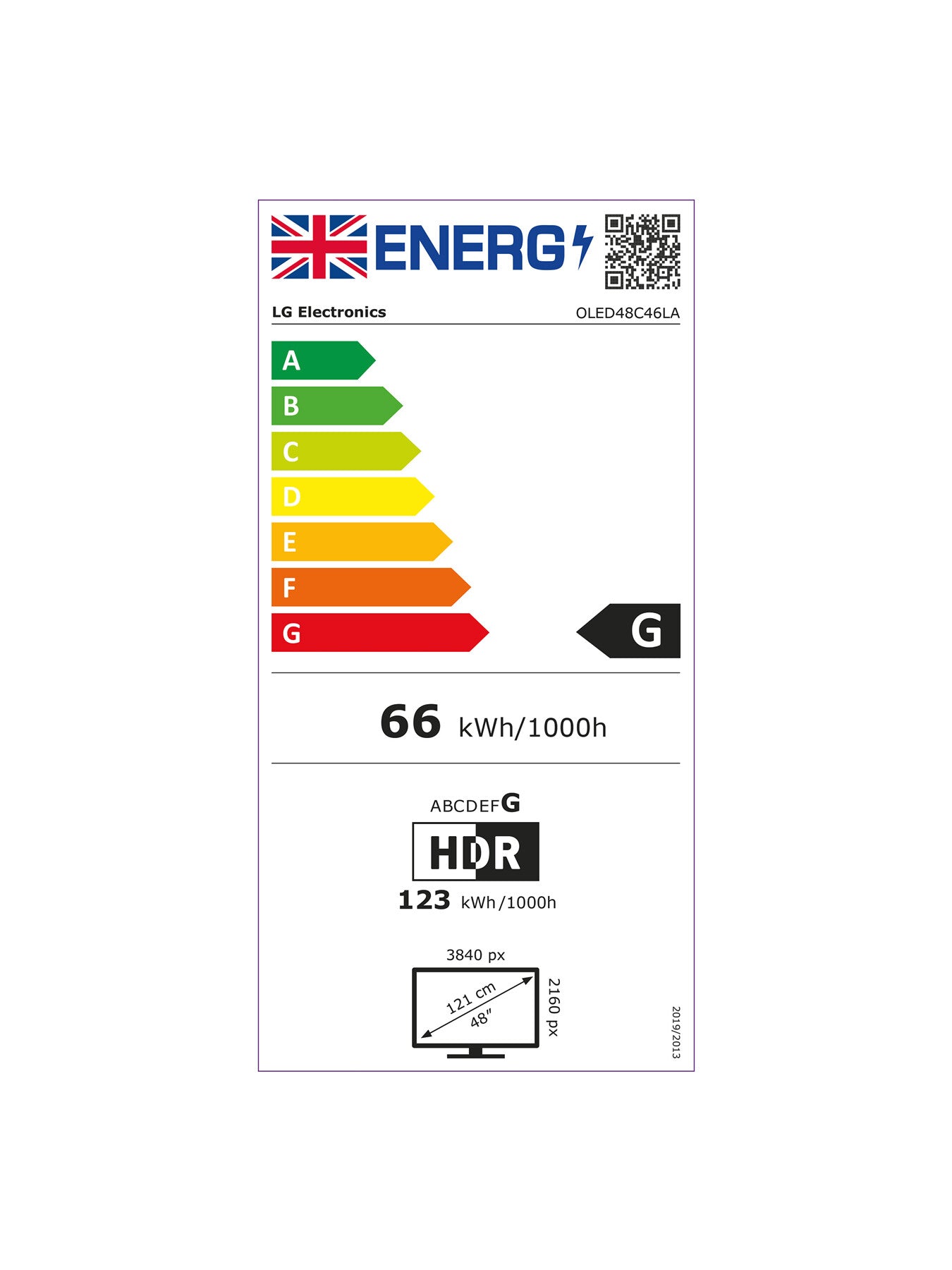OLED Evo C46 48 inch 4K Ultra HD Smart TV 2024