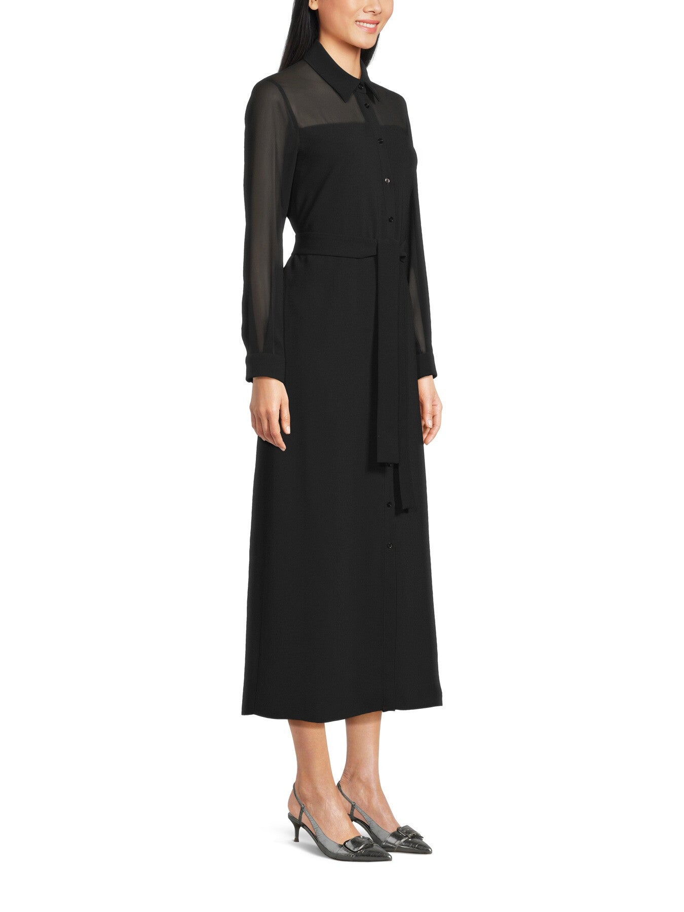 Uruguay Belted Midi Dress