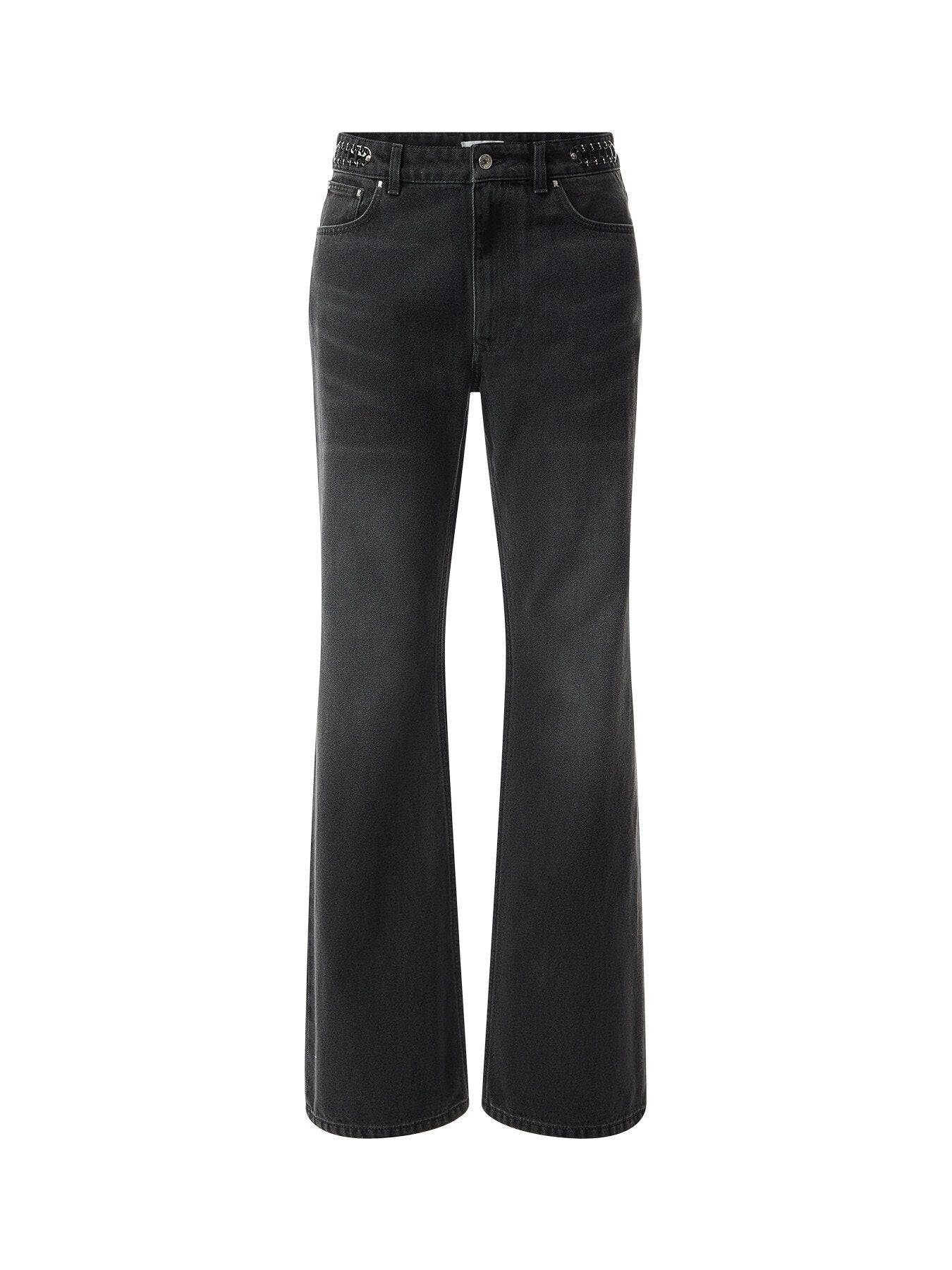 Pantalon Large Denim Trousers