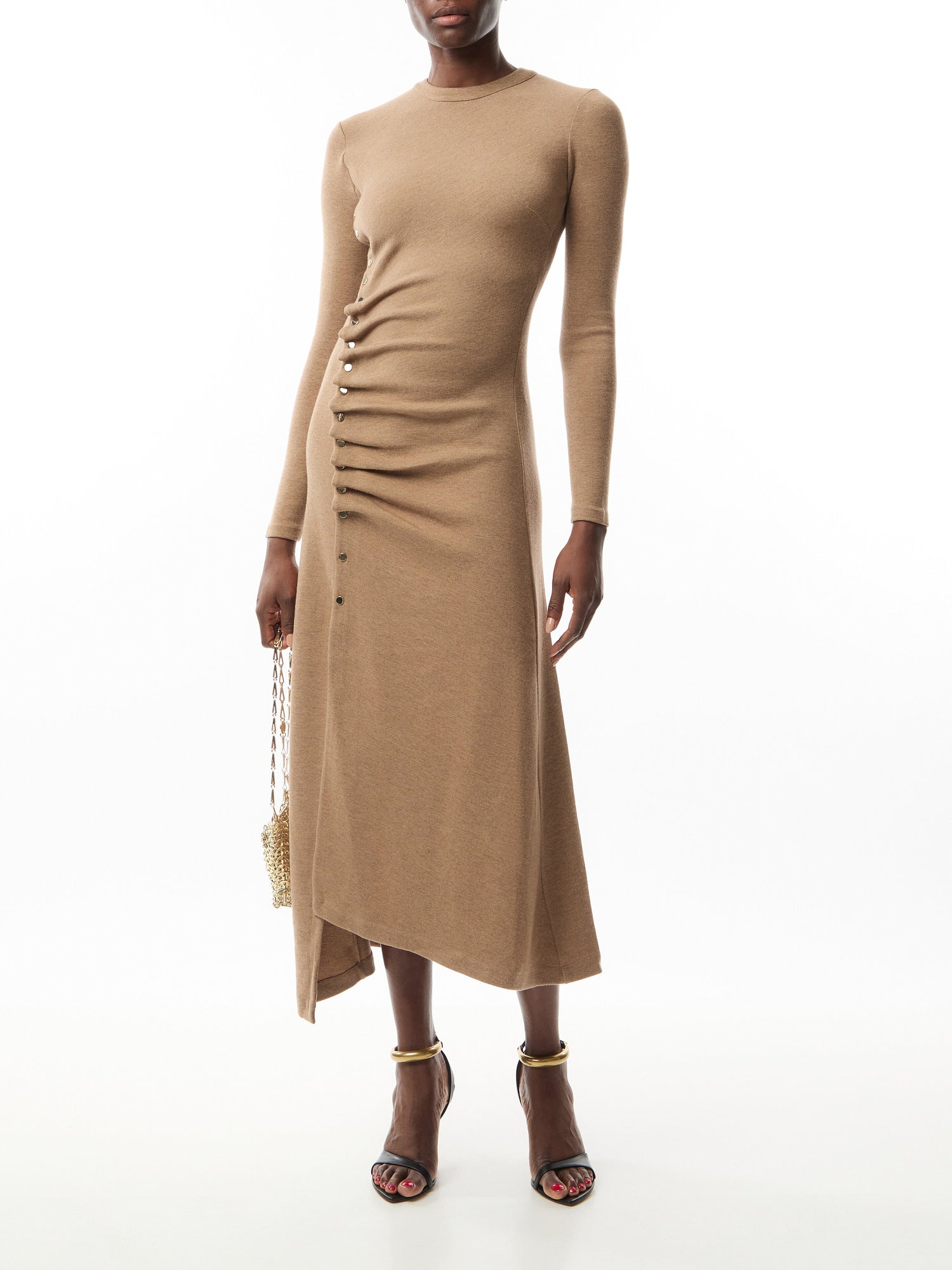 Wool Jersey Maxi Dress