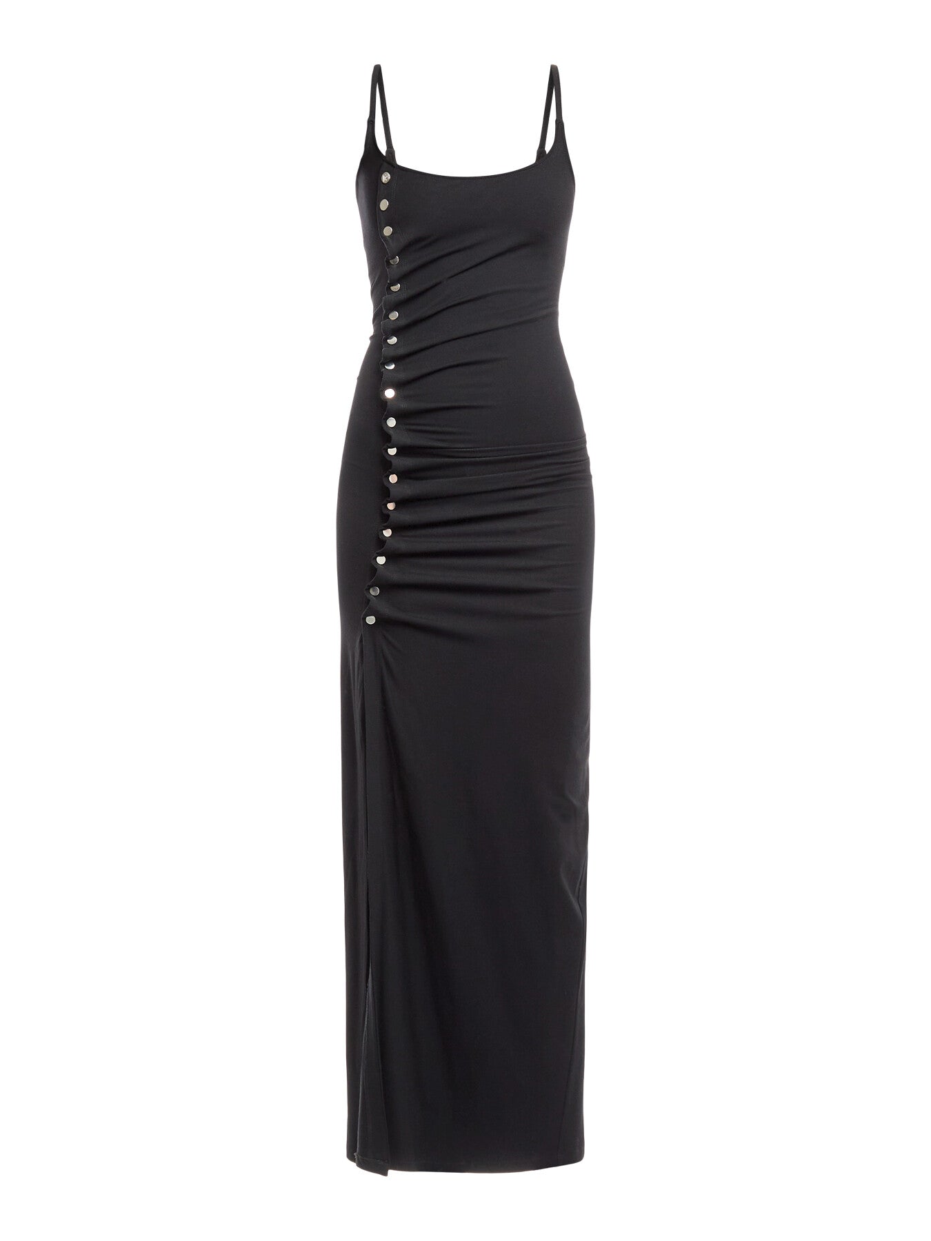 Robe Drape Strap Dress