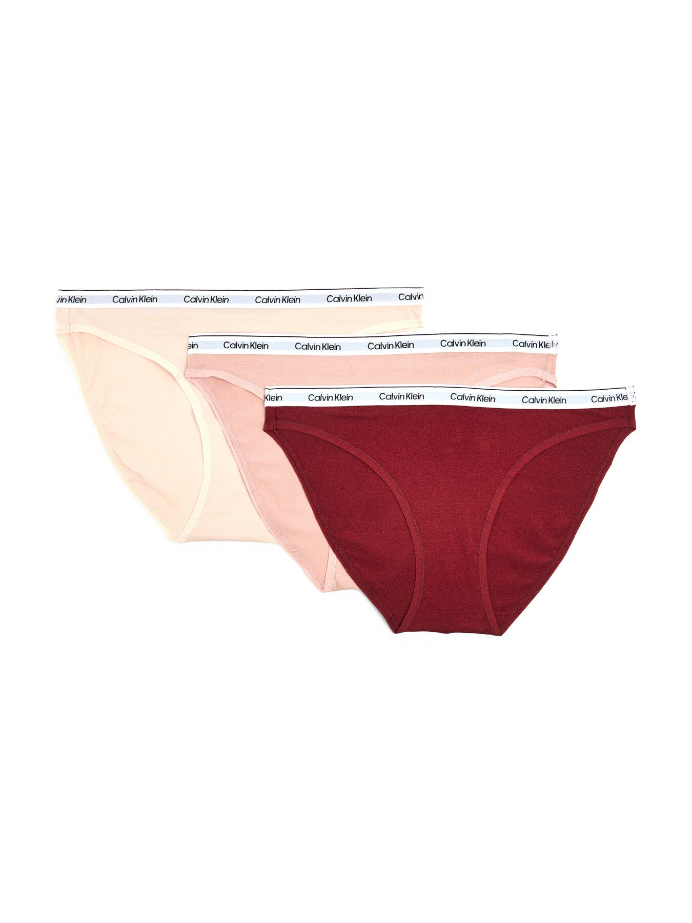 Three Pack Low Rise Bikini Briefs