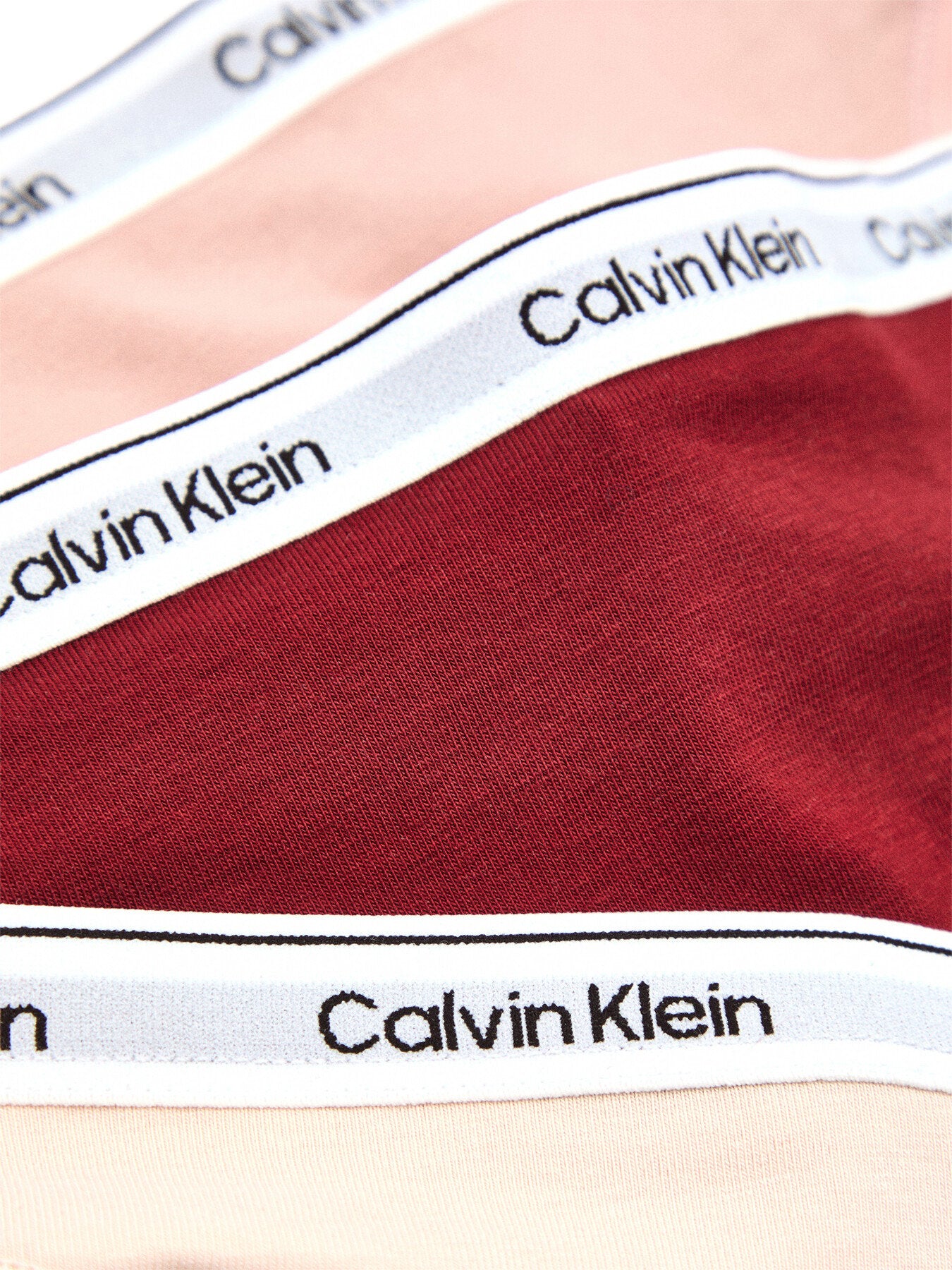 Three Pack Modern Logo Thongs