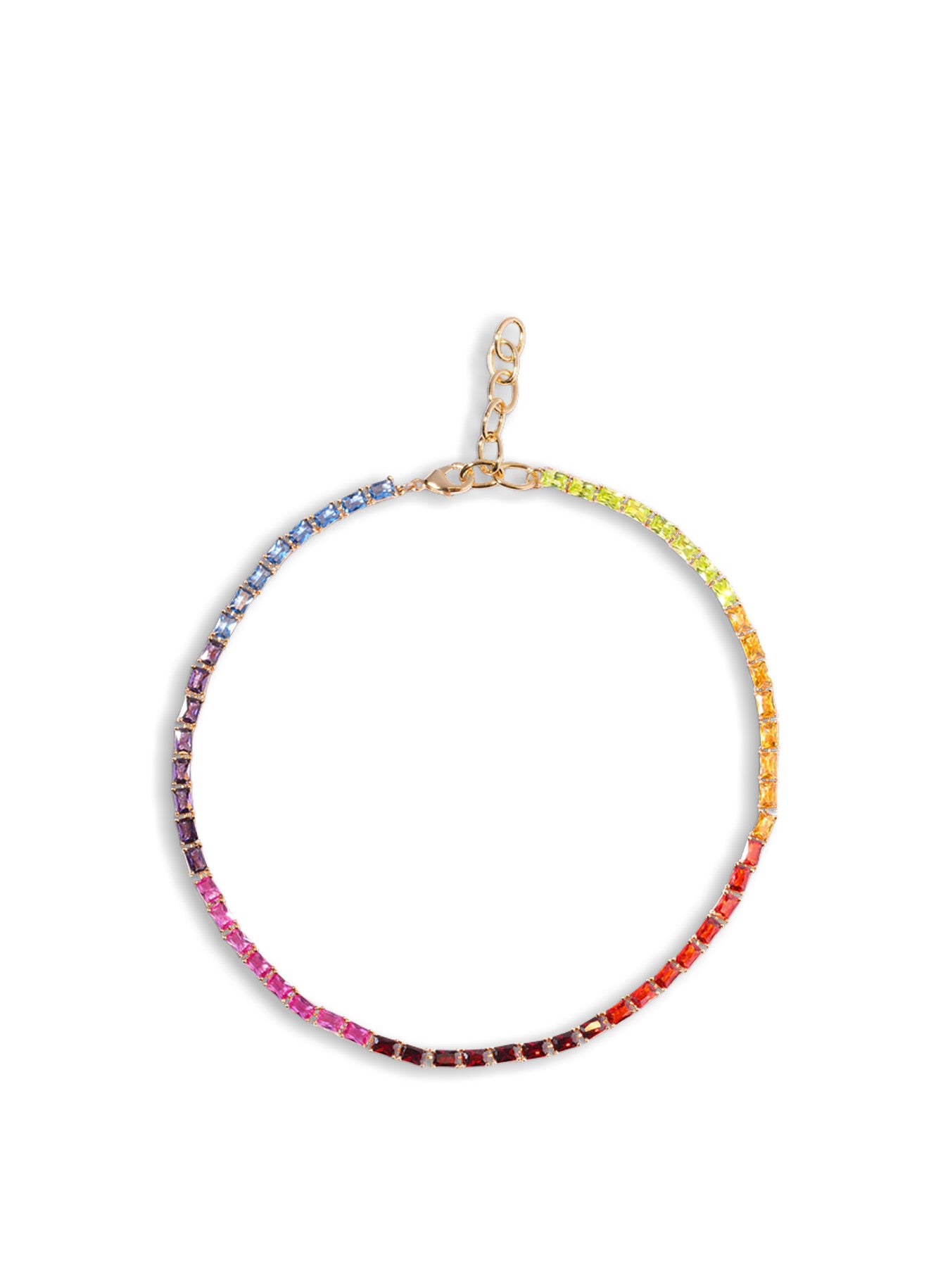 Baguette Chakra Necklace