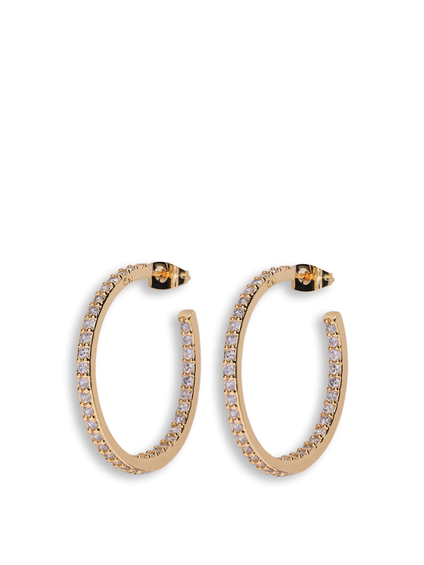 Serena Rainbow Hoop Earrings