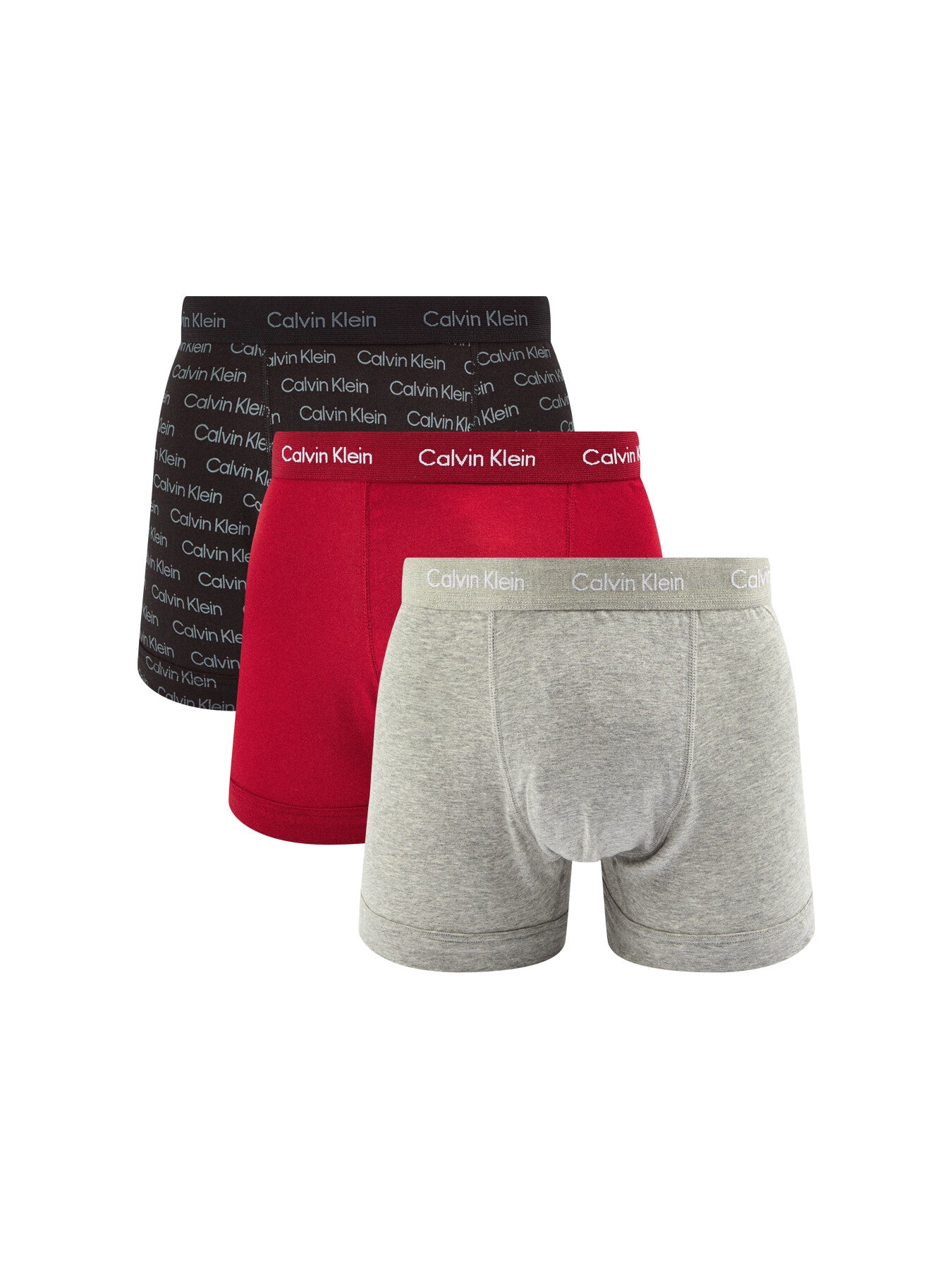 Three Pack Holiday Cotton Stretch Trunks