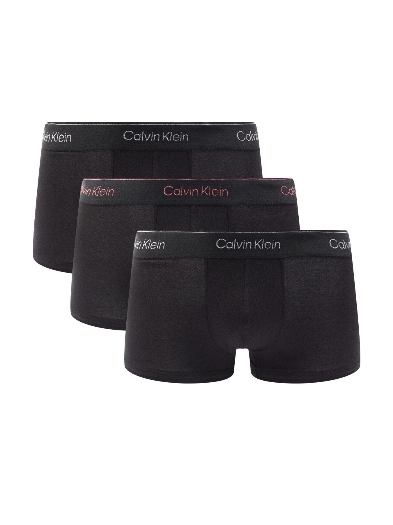 Three Pack Low Rise Modern Cotton Trunks