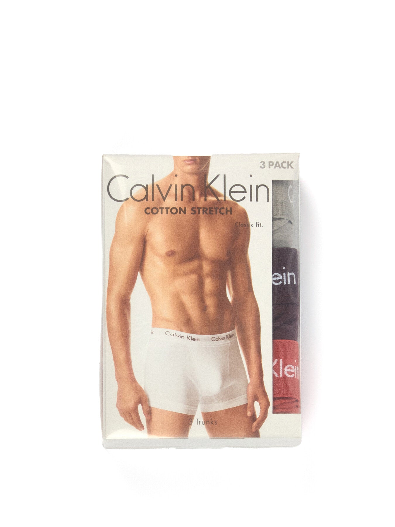 Three Pack Low Rise Modern Cotton Trunks