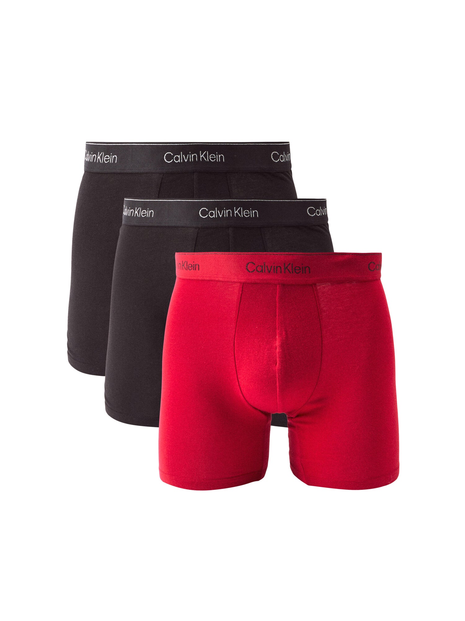 Three Pack Modern Cotton Boxer Briefs