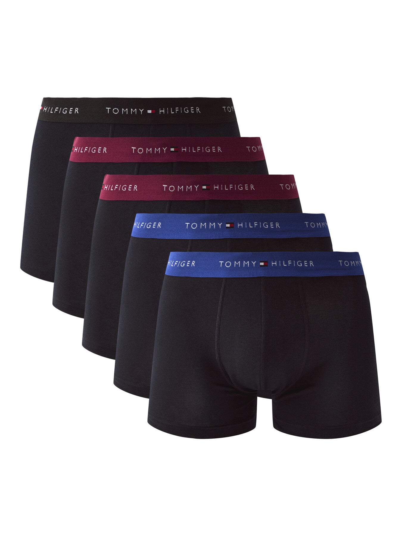 Five Pack Logo Waistband Boxers