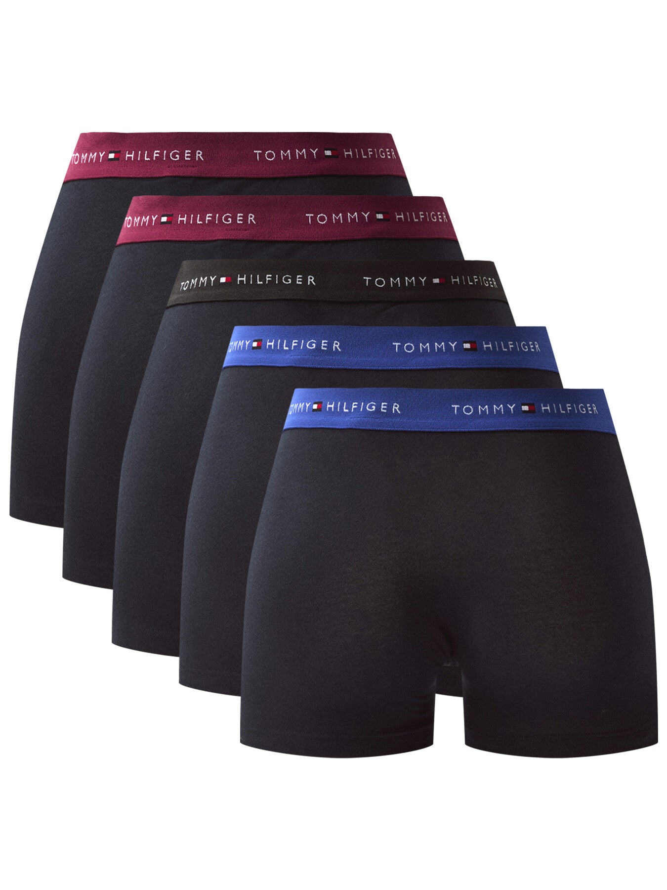 Five Pack Logo Waistband Boxers