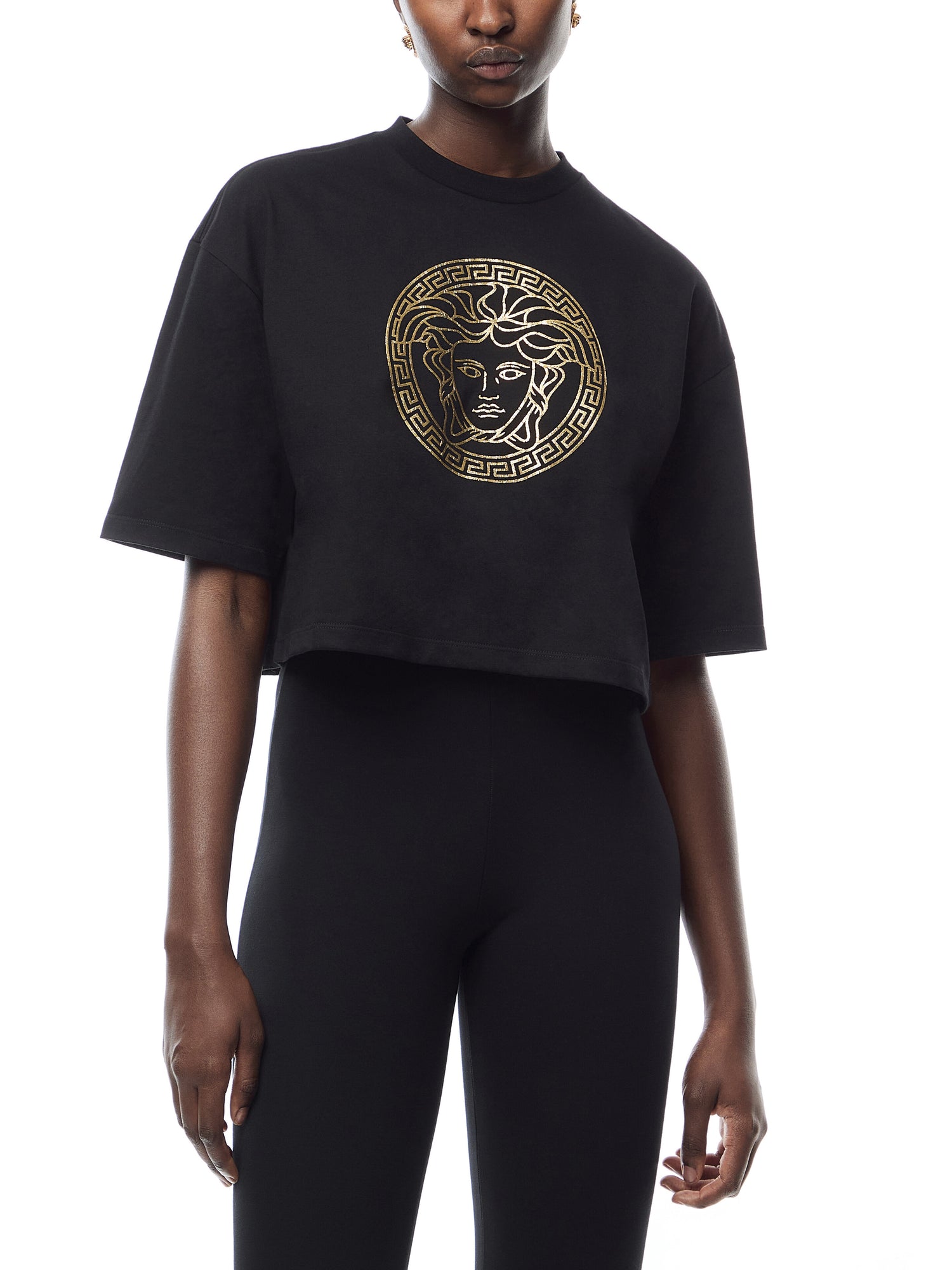 Medusa Logo Print T-Shirt