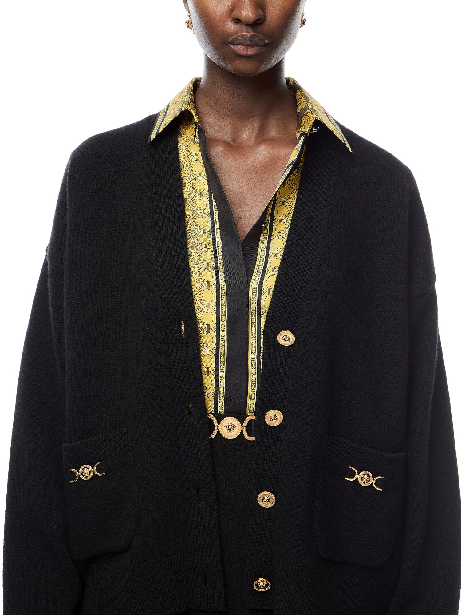 Medusa Detail Cardigan