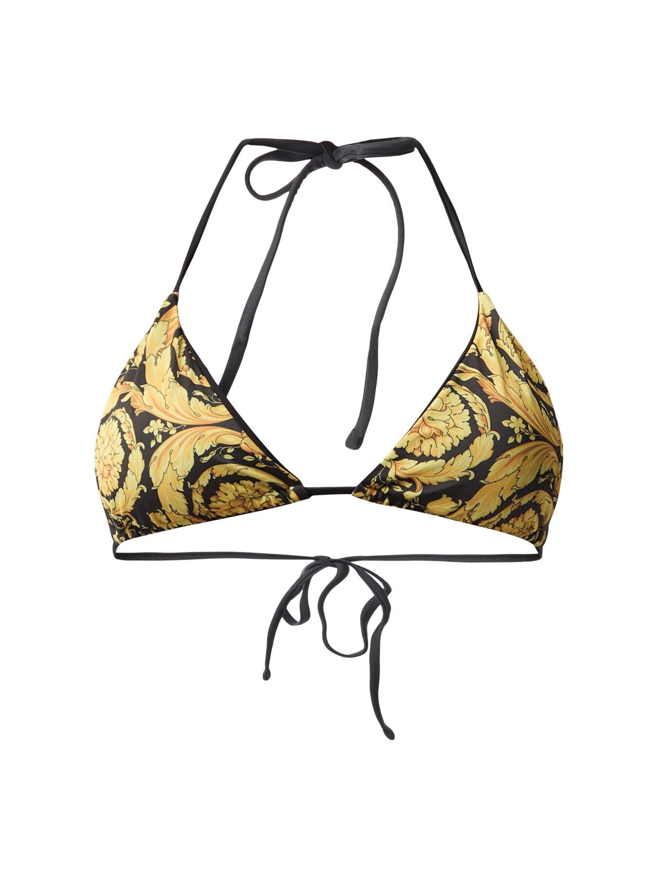 All Over Barocco Bikini Swim Top