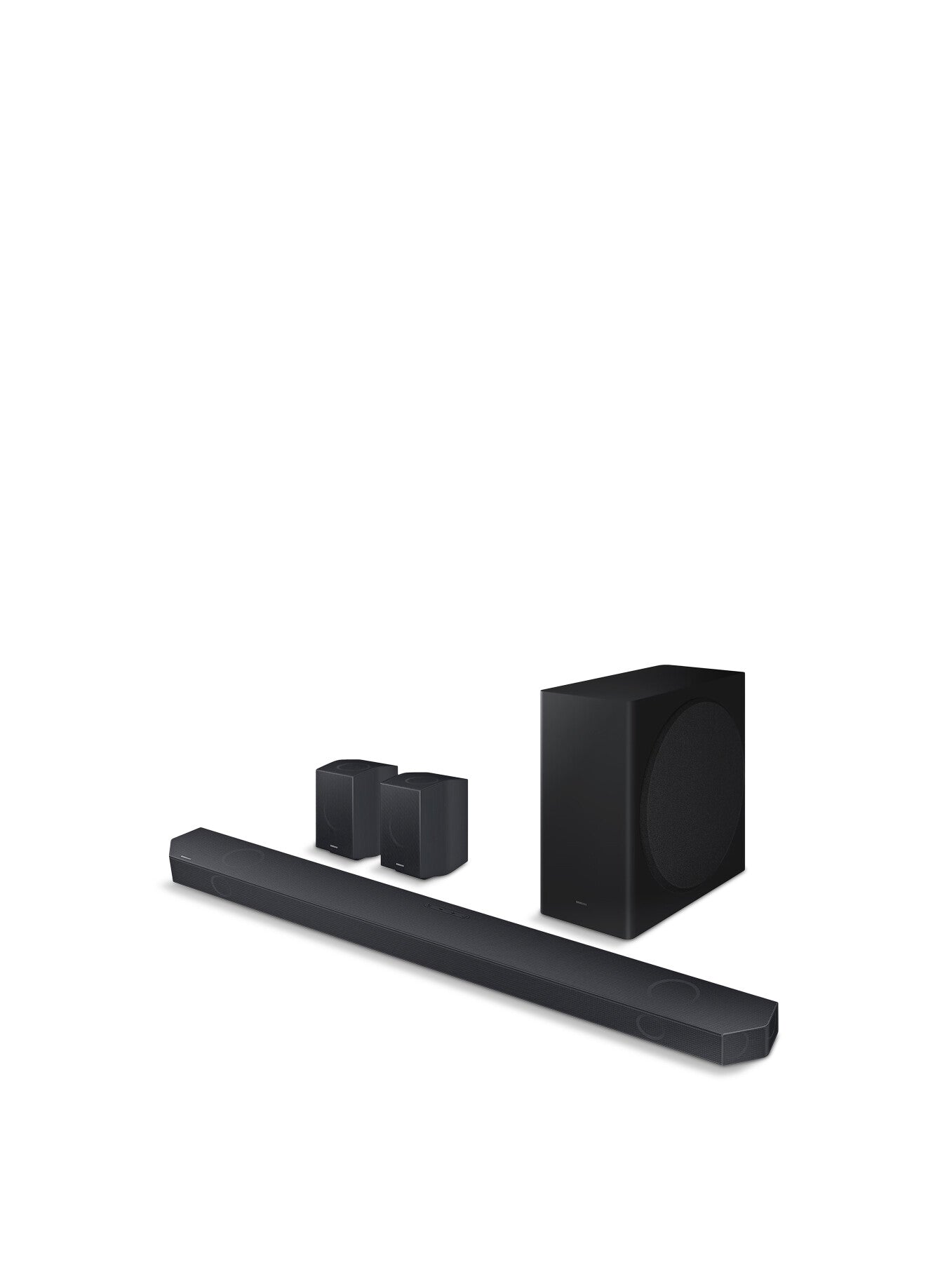HW-Q930D 9.1.4ch Dolby Atmos DTS X Q Symphony Soundbar with Wireless Subwoofer and Rear Speakers WiFi