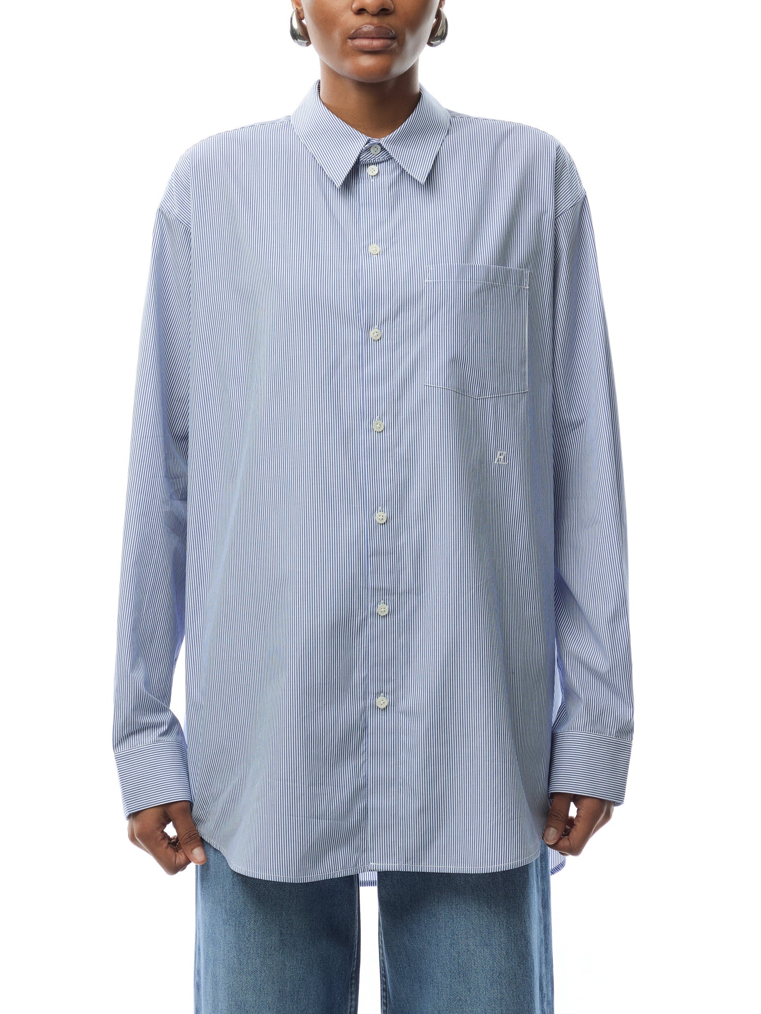 Oversized Tuxedo Shirt