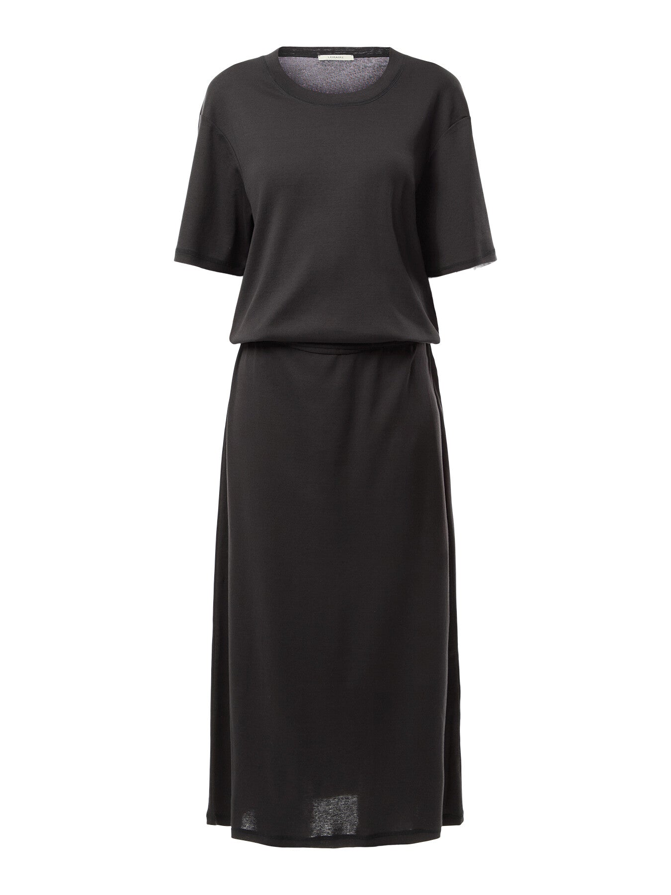 Belted Rib T-shirt Dress