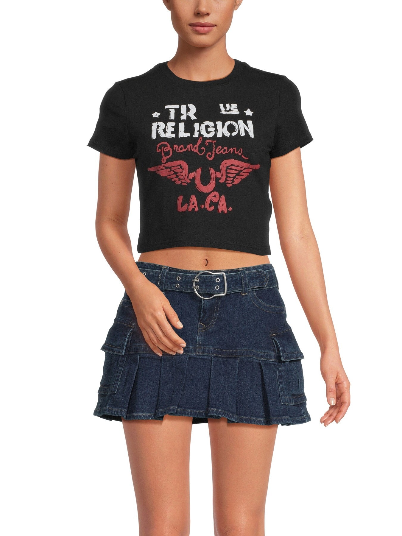 Heritage Logo Cropped T-Shirt