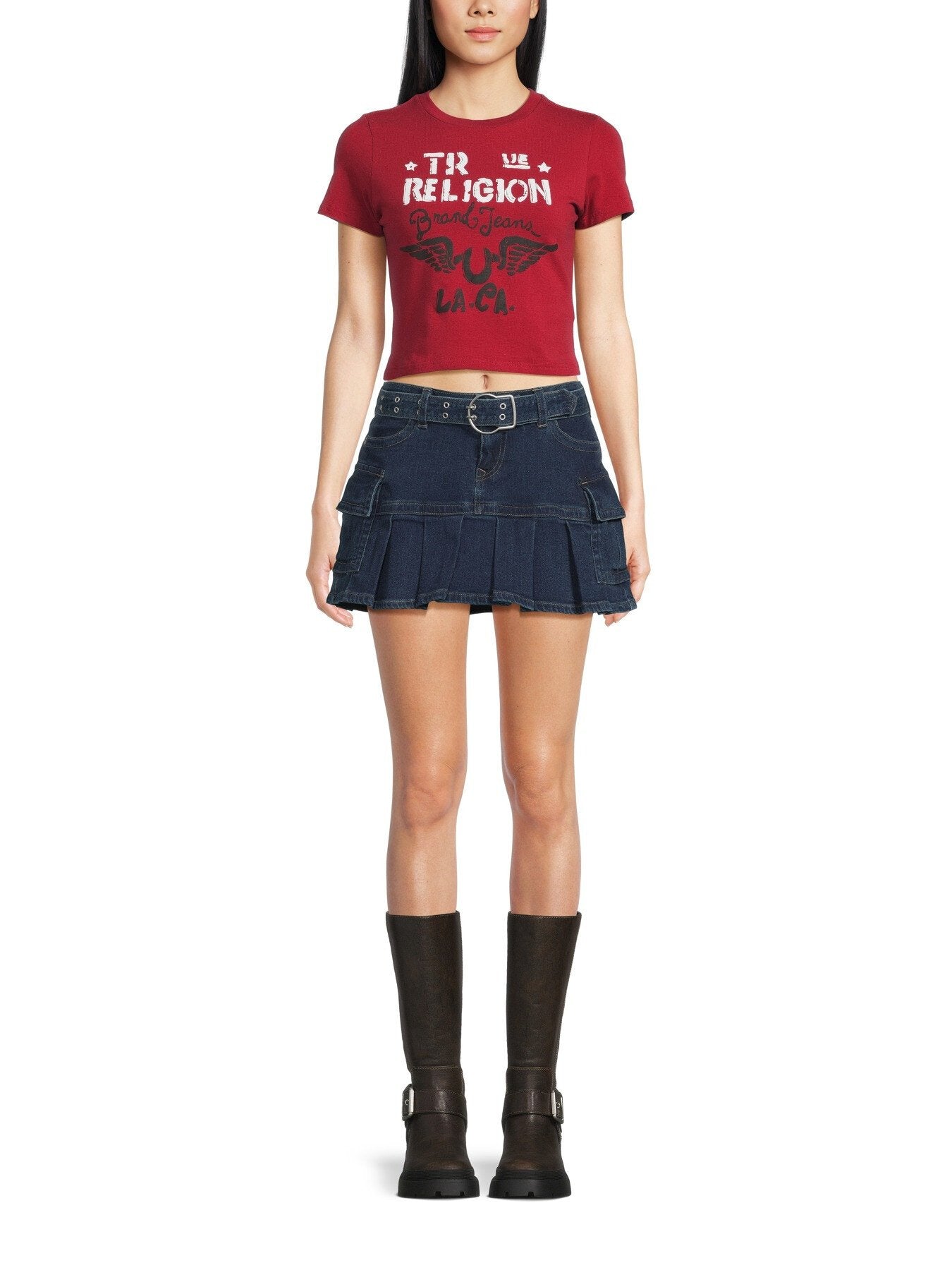 Heritage Logo Cropped T-Shirt