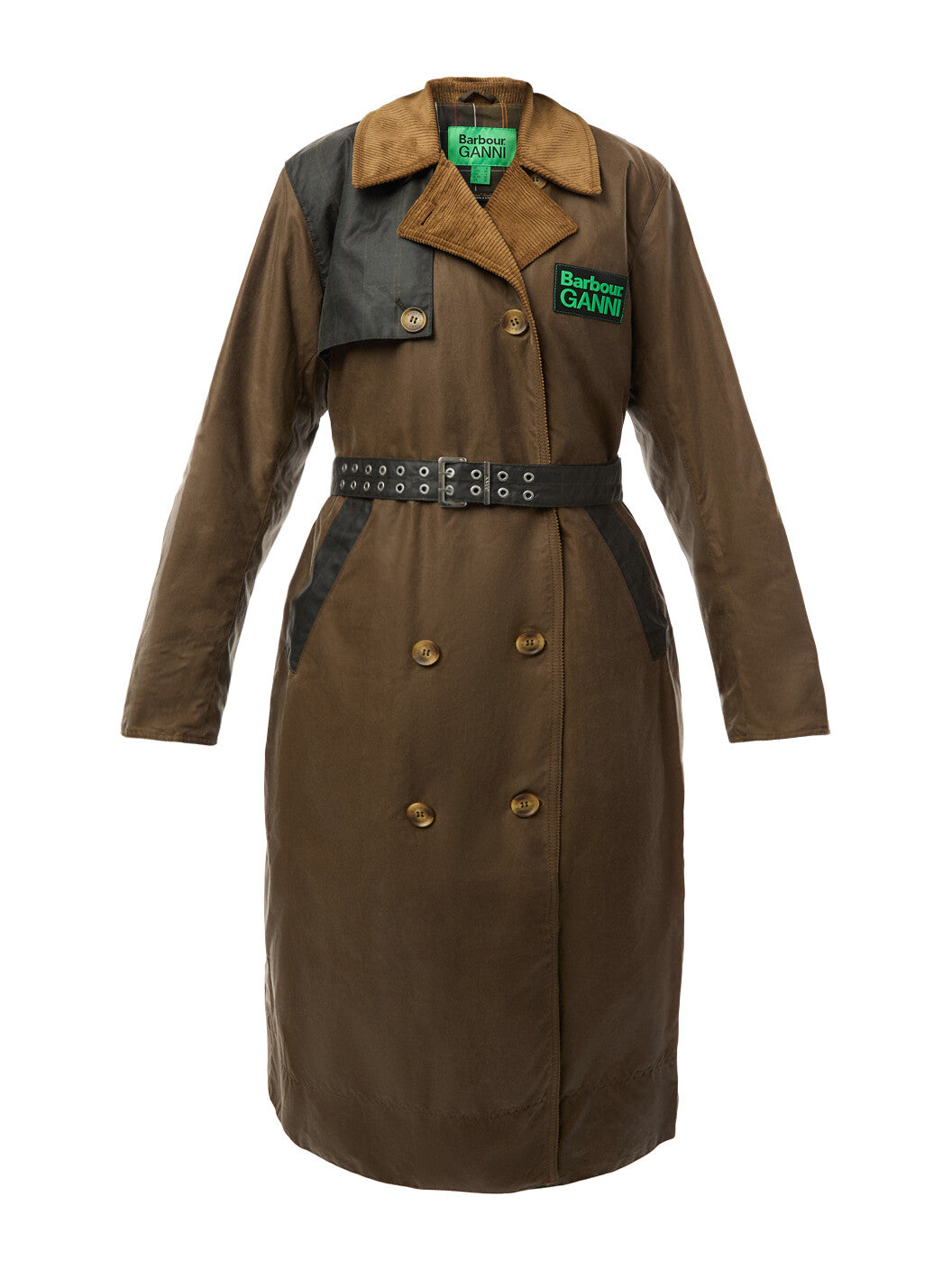 Barbour x GANNI Wax Trench