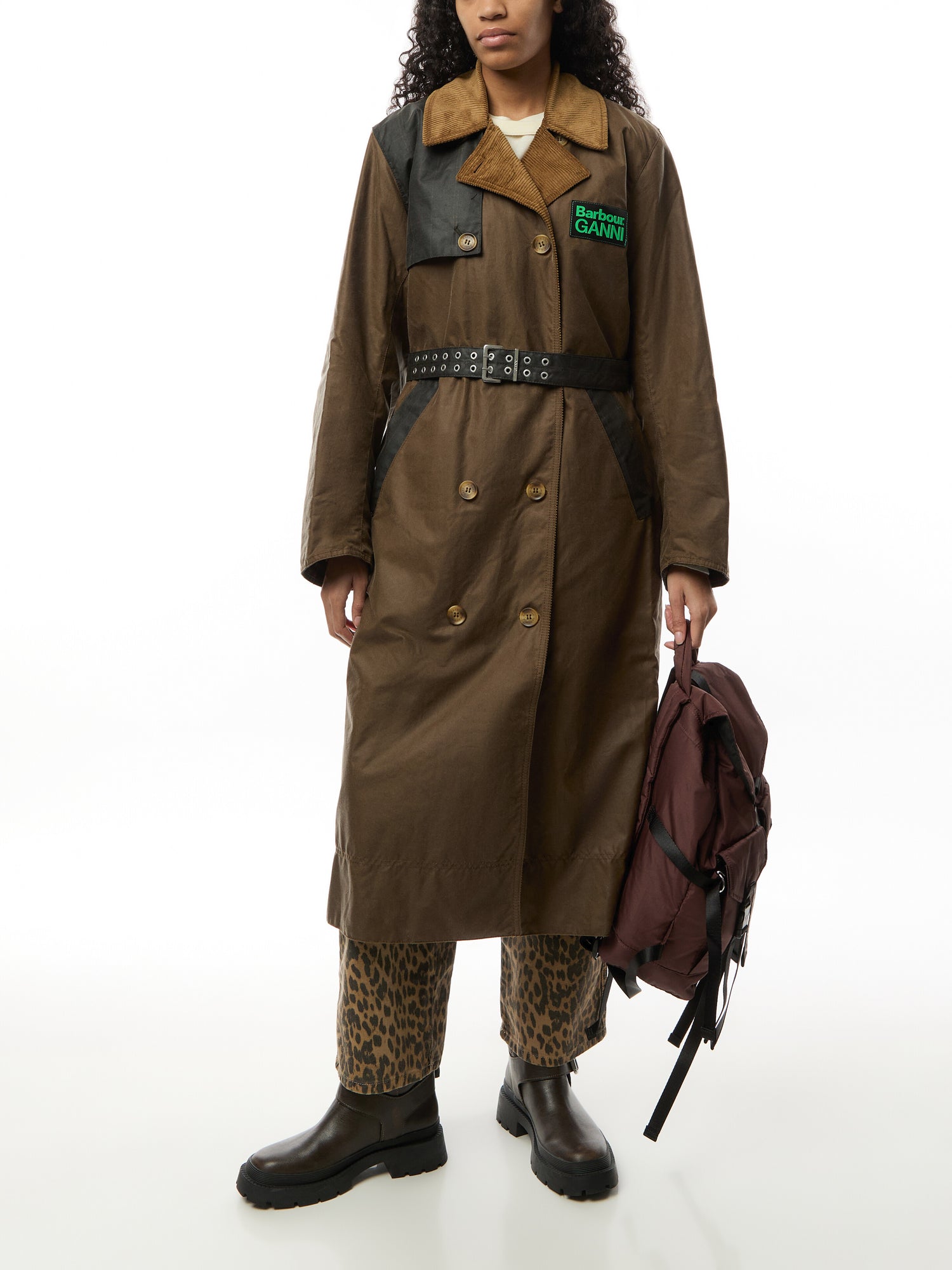 Barbour x GANNI Wax Trench