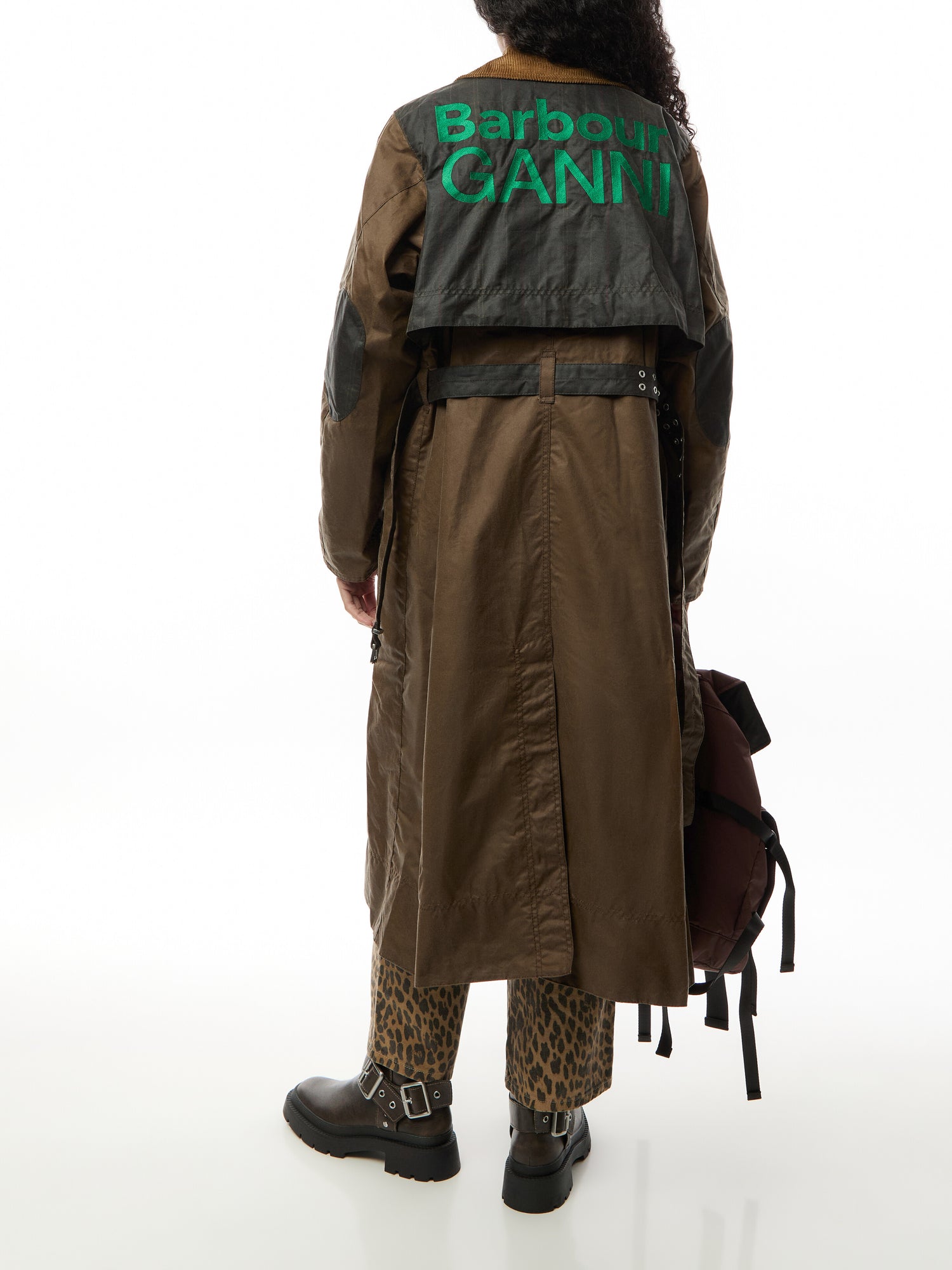 Barbour x GANNI Wax Trench