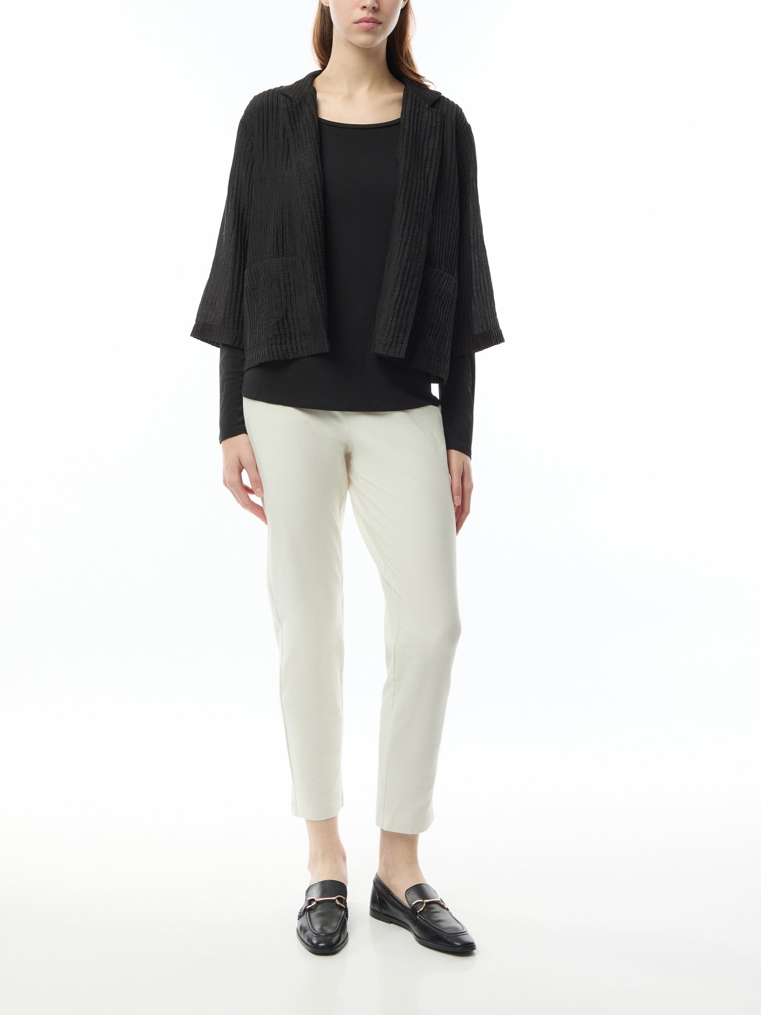 Scoop Neck Long Sleeve Top