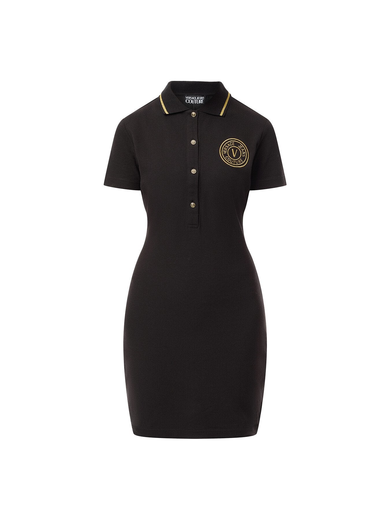 Emblem Polo T-Shirt Dress