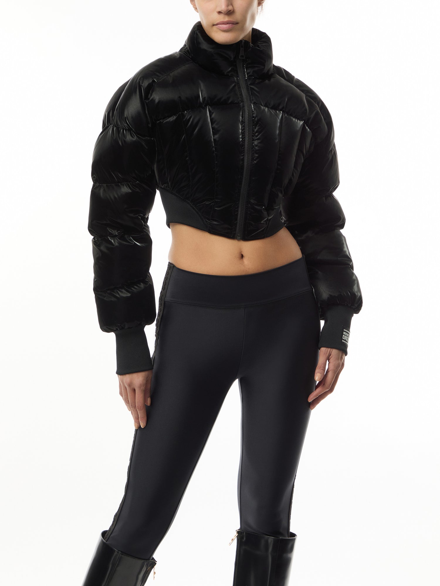 Black Short Down Jacket